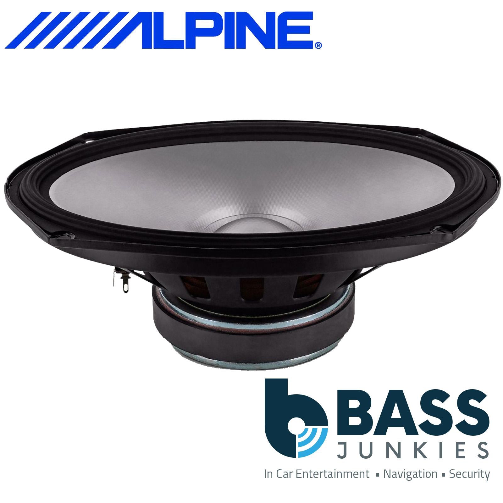 Alpine S2-S69C - 6"x9" 520 Watts 2 Way Component Shelf Car Speakers & Tweeters