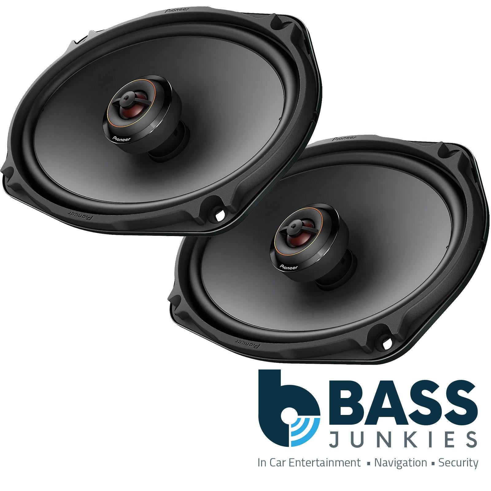 Pioneer TS-D69F - 660 Watts a Pair 2-Way 6"x9" Coaxial Shelf Car Van Speakers