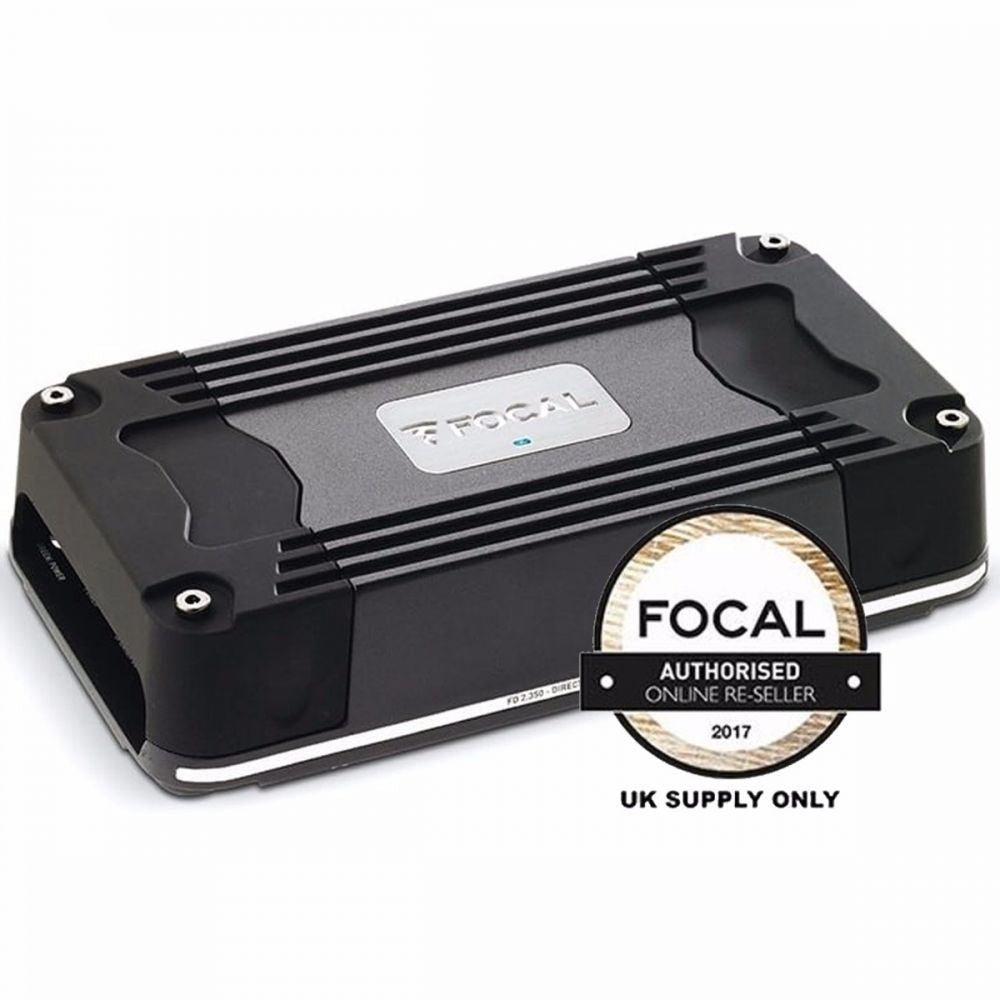 Focal FD2350 - PERFORMANCE FD Ultra Compact 2 Channel Amplifier 2 x 105w