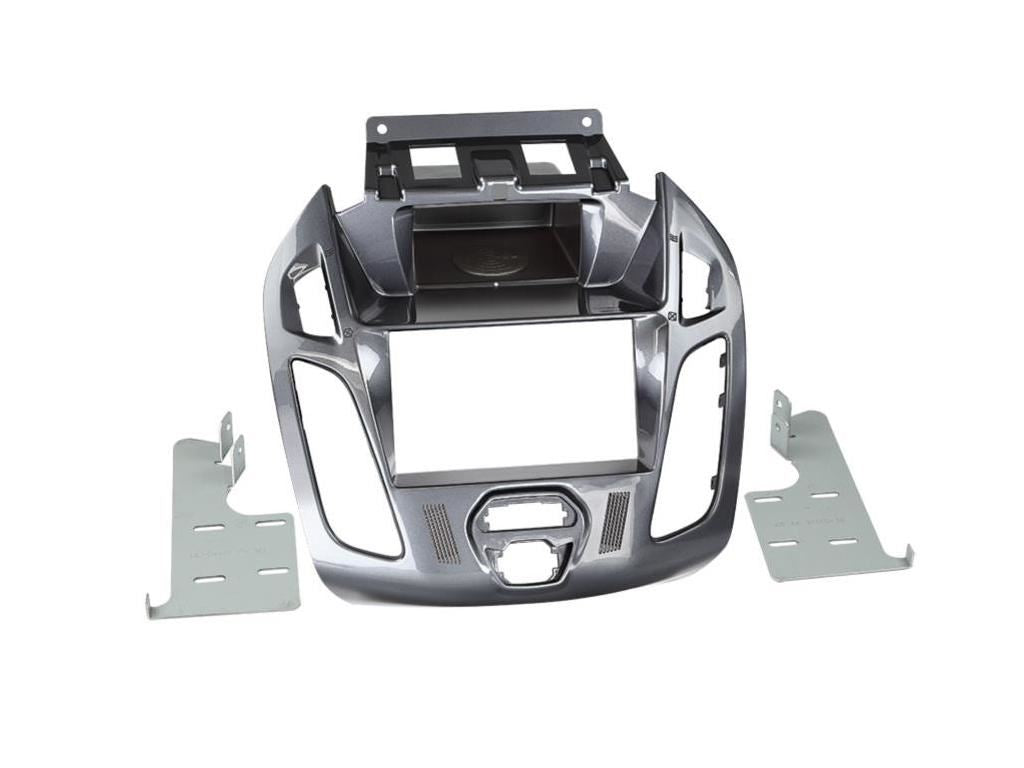 SONY 6.2" Screen Blutooth Double Din Stereo Fitting Kit + Steering Wheel Stalk Controls to fit Ford Transit-Connect 13-21
