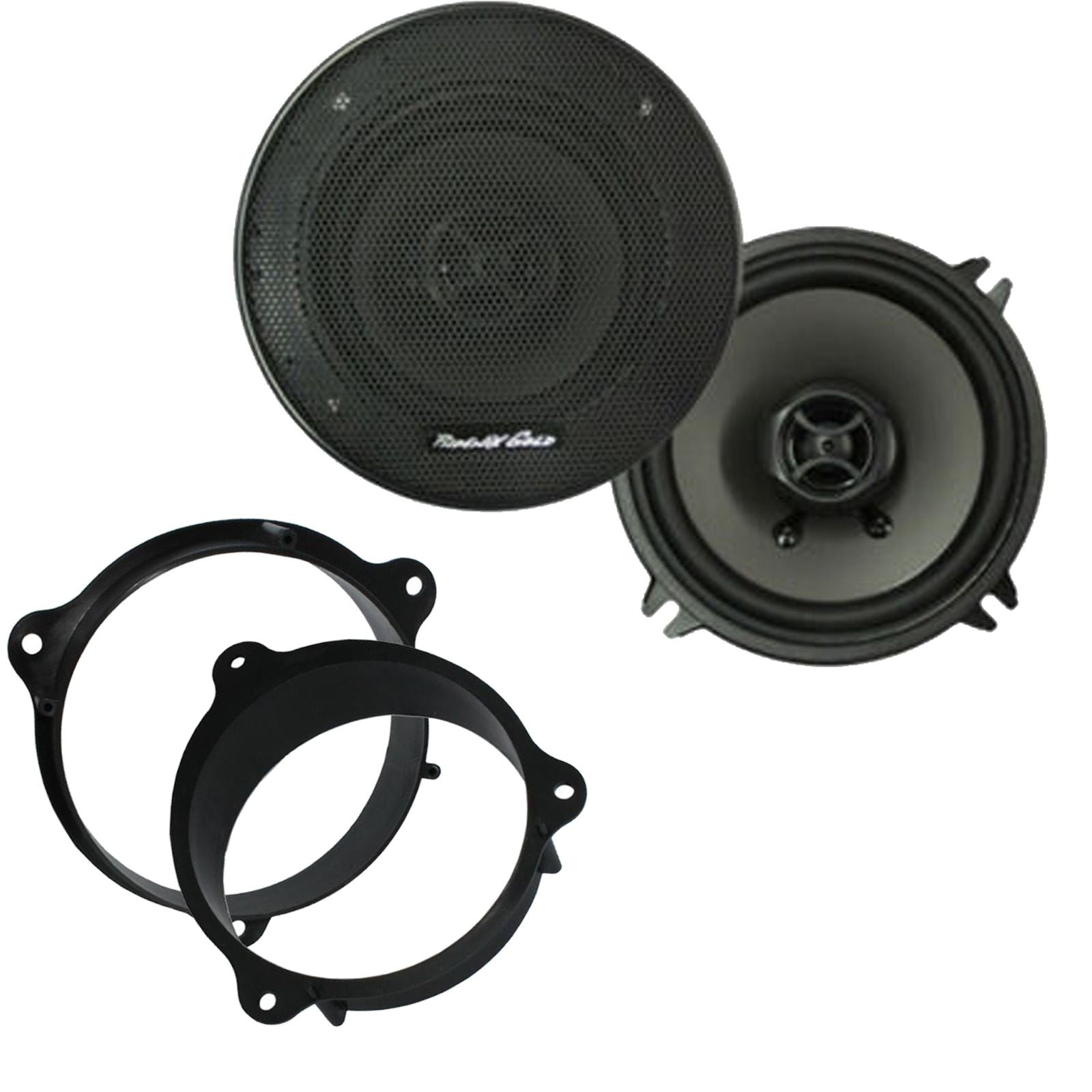 Phoenix Gold Z5CX 2-Way 130mm/13cm/5.25" Coaxial Speakers (Per Pair 280 Watts) Fits Mercedes E-Class 1996-02