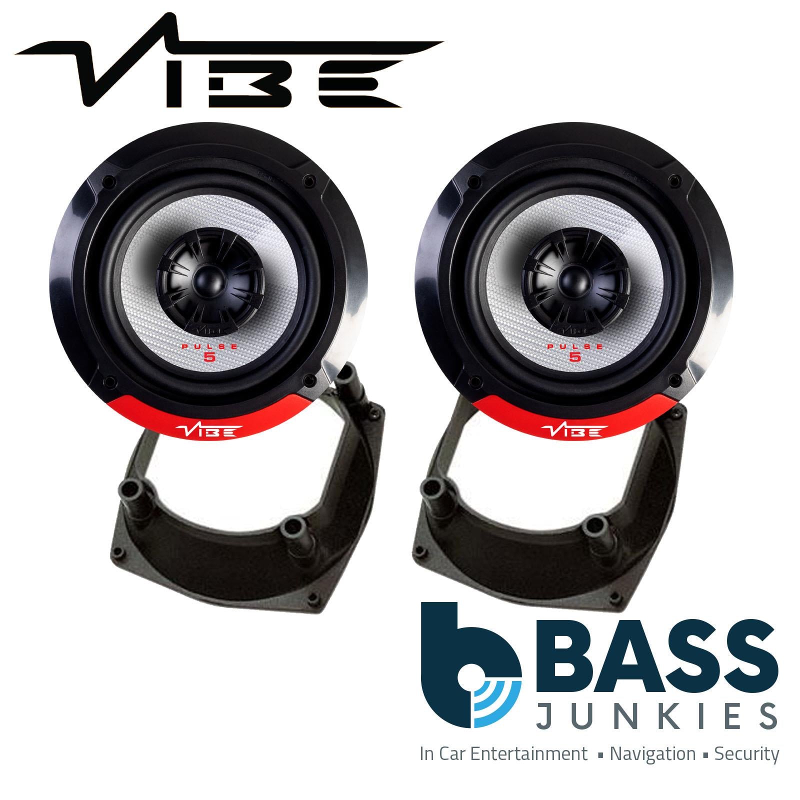 Vibe PULSE5-V3 Coaxial Speakers Fits Renault Clio 1990-98