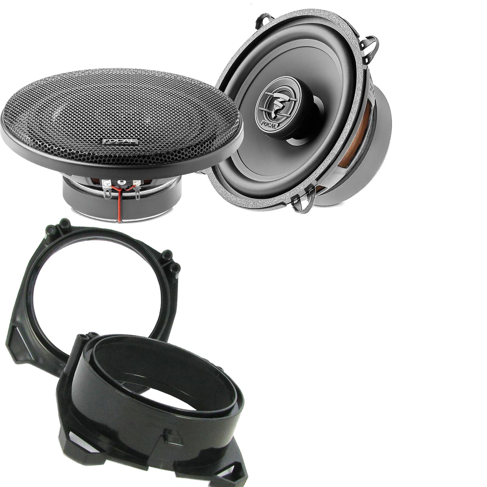 Focal Auditor ACX130 130mm/13cm/5.25" Car Coaxial Speakers (Pair Max 200 watts) Fits Ford Fiesta 1989-96