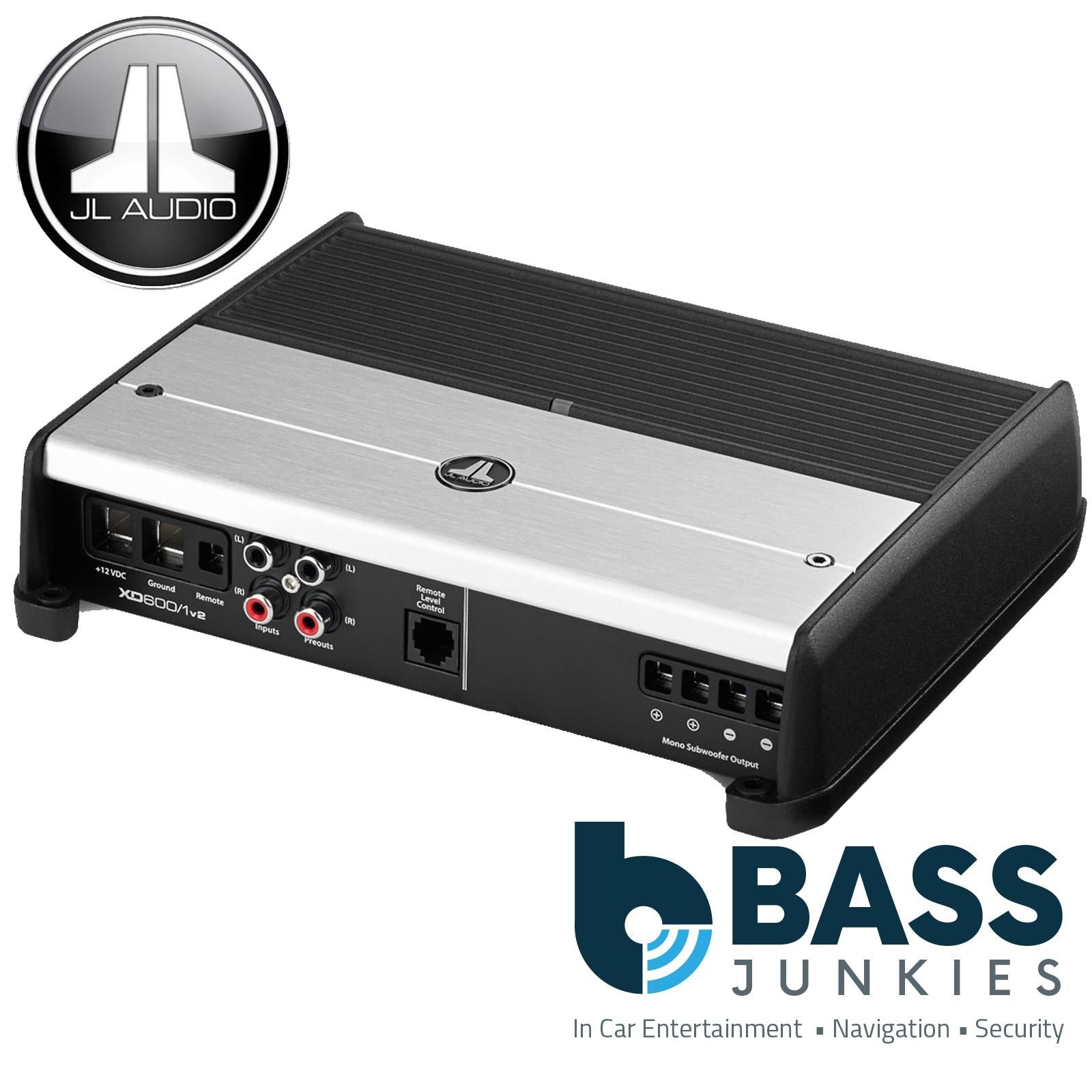 JL Audio XD600/1V2 - XDv2 600 Watts Monoblock Class D Subwoofer Car Amp Amplifier