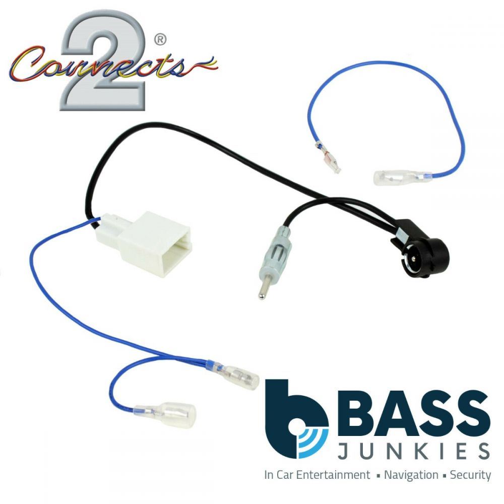 Connects2 CT27AA178 - Citroen Peugeot Toyota DIN & ISO Phantom Power Car Antenna Adaptor