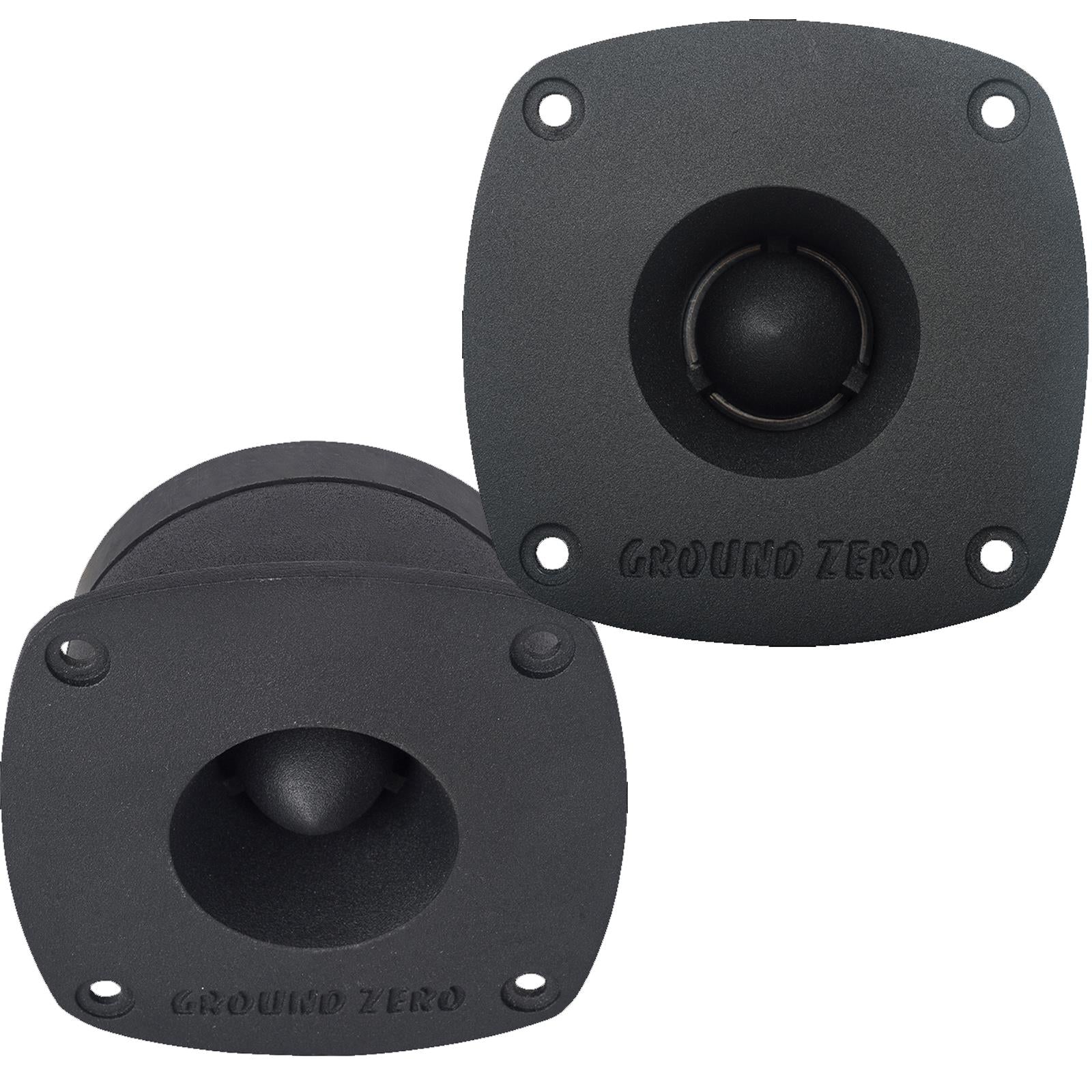 Ground Zero GZCT 2100X-B [PAIR] 25 mm / 1? Aluminum Dome Compression Tweeters