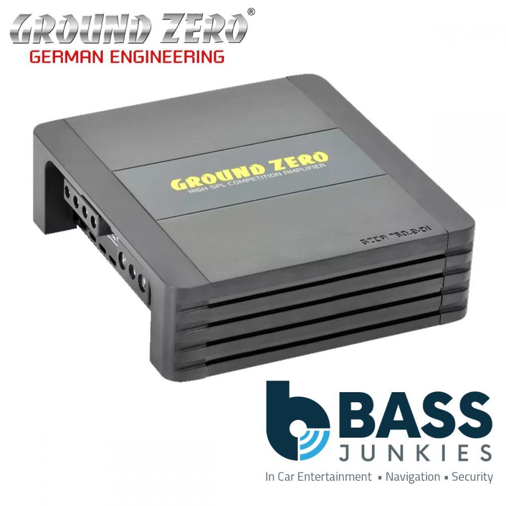 Ground Zero GZCA 750.2-D1 750 Watts 2-Channel Competition SPL Car Amplifier