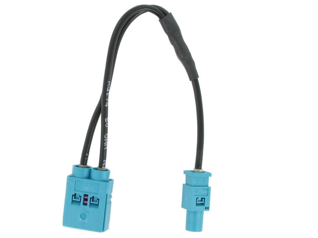 Connects2 CT27AA83 Double Fakra Female To Single Male Fakra Car Stereo Antenna Adapter