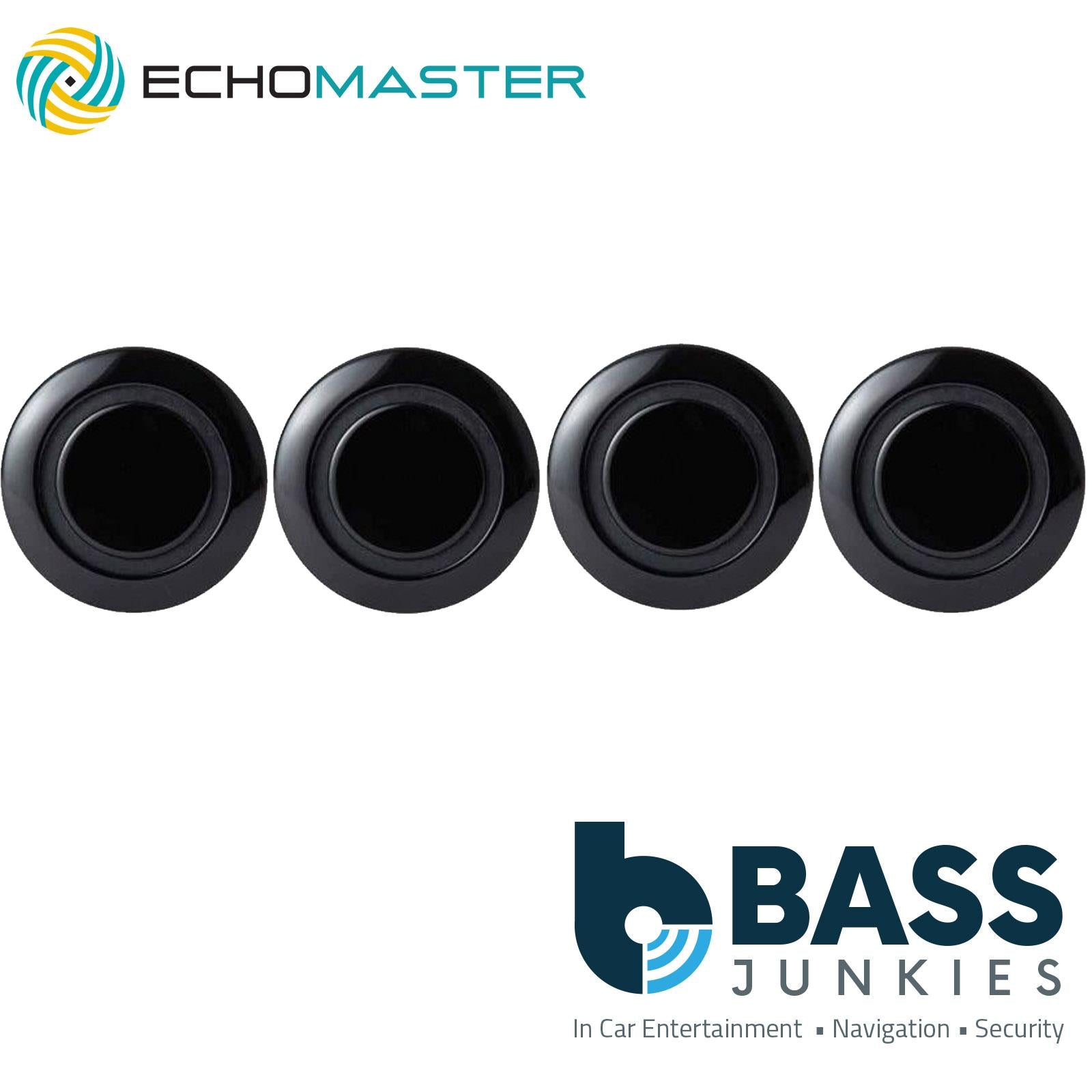 Echomaster SS-RDIS-B - Car Van Eight Reverse Parking Sensors Kit With Led Warning Buzzer