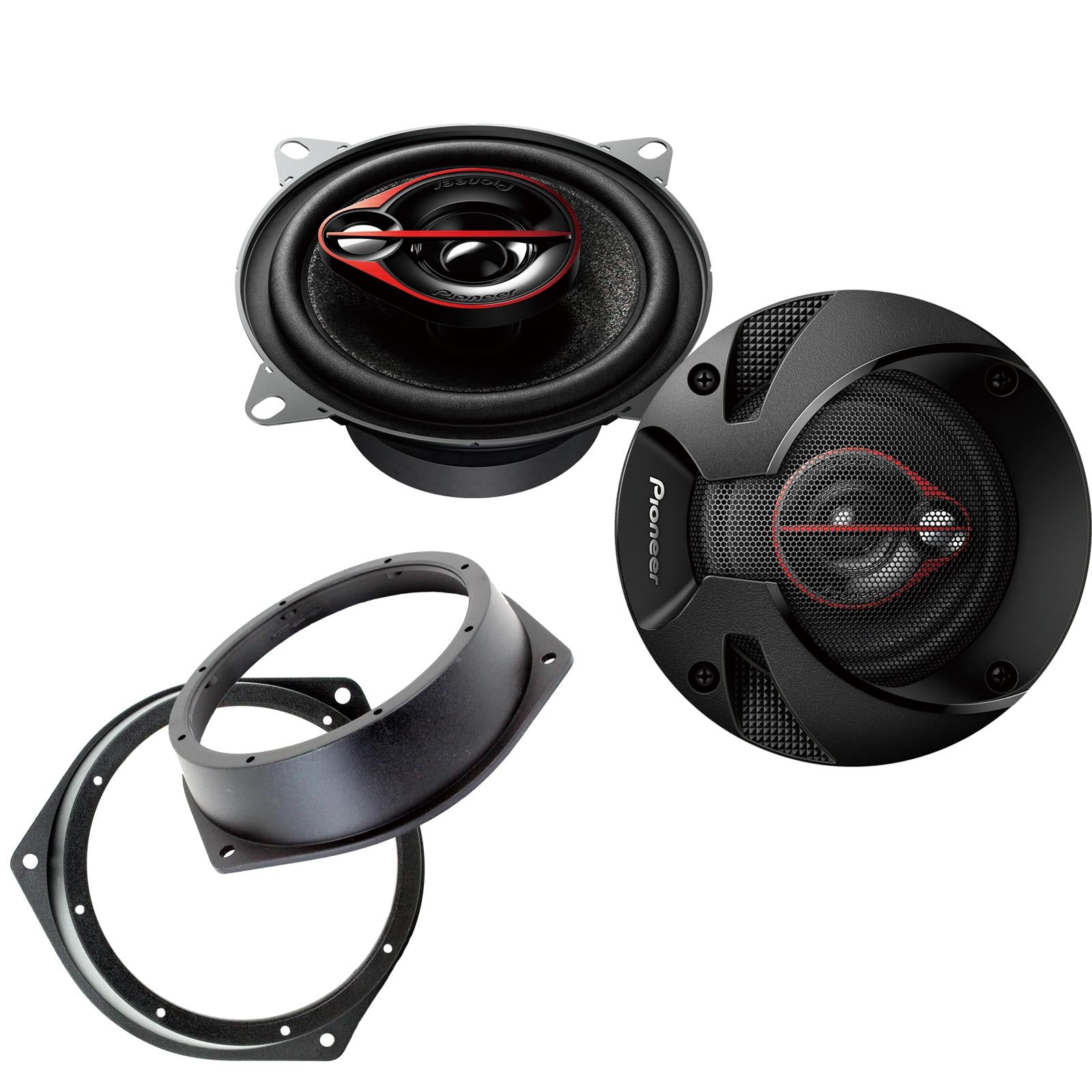 Pionner TS-R1051S 100mm/10cm/4" 3 Way Coaxial Car speakers (Per Pair Max 420|60 watts RMS) Fits Vauxhall Vectra 1995-02 | Astra 98-04 | Omega 94-03 | Zafira 99-05 | Vivaro 01-14