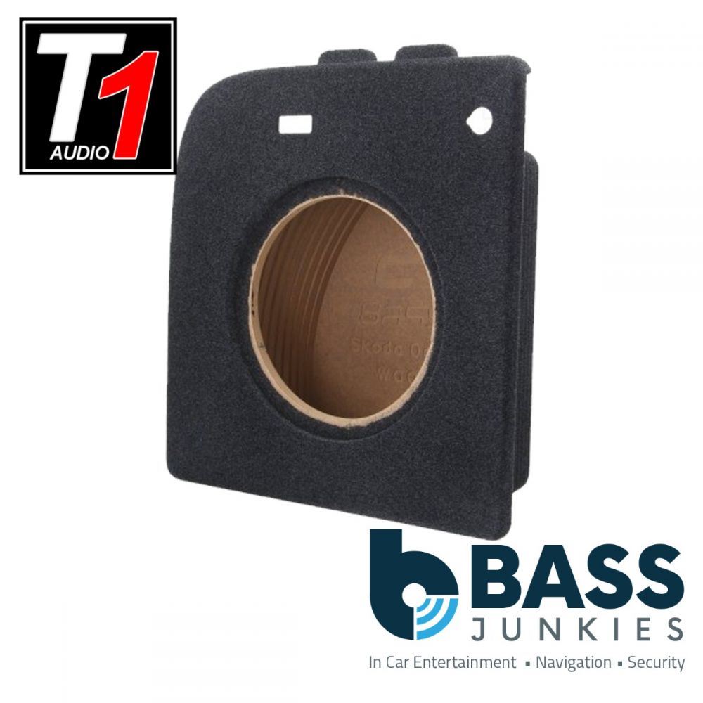 T1 Audio - Skoda Octavia III kombi 2012 Onwards Left Arch Custom Fit 10" Car Sub Subwoofer Bass Box