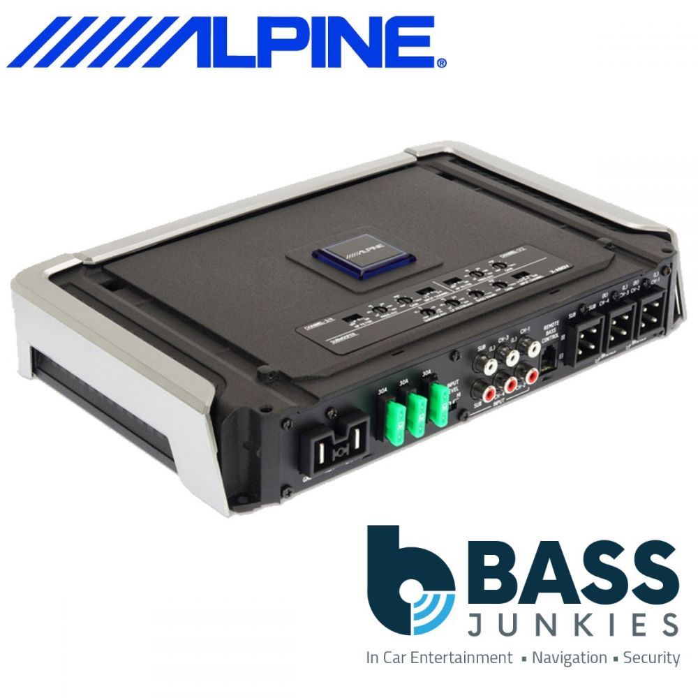 Alpine X-A90V 4 Channel Mono Power 1800 Watts Car Stereo Amp Amplifier
