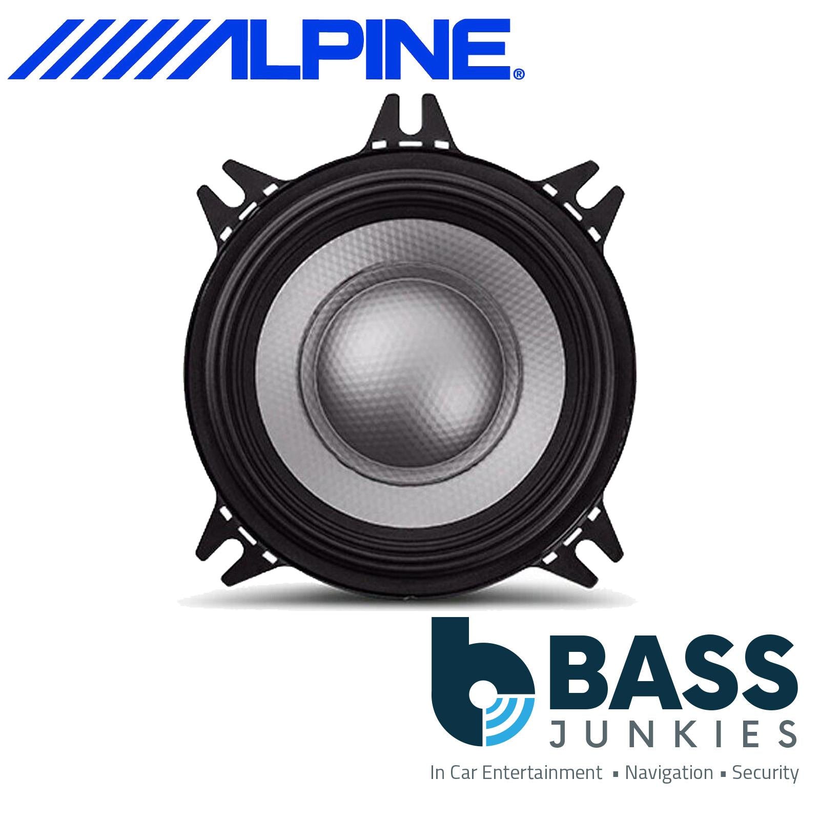 Alpine S-Series S2-S40C - 4” 10cm 280 Watt 2 Way Component Dash Door Speakers