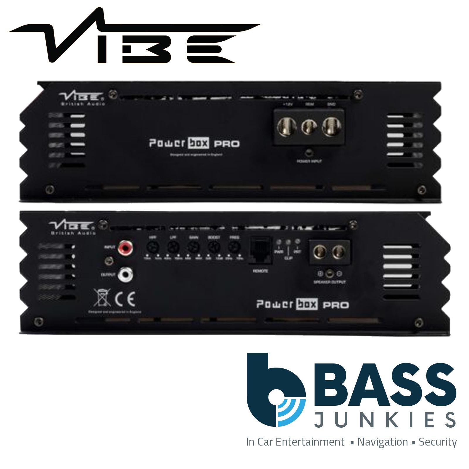 VIBE POWERBOX1500.1P-V0 PRO 1 X 1500 WATTS 1 OHMS MONO CAR AUDIO AMPLIFIER