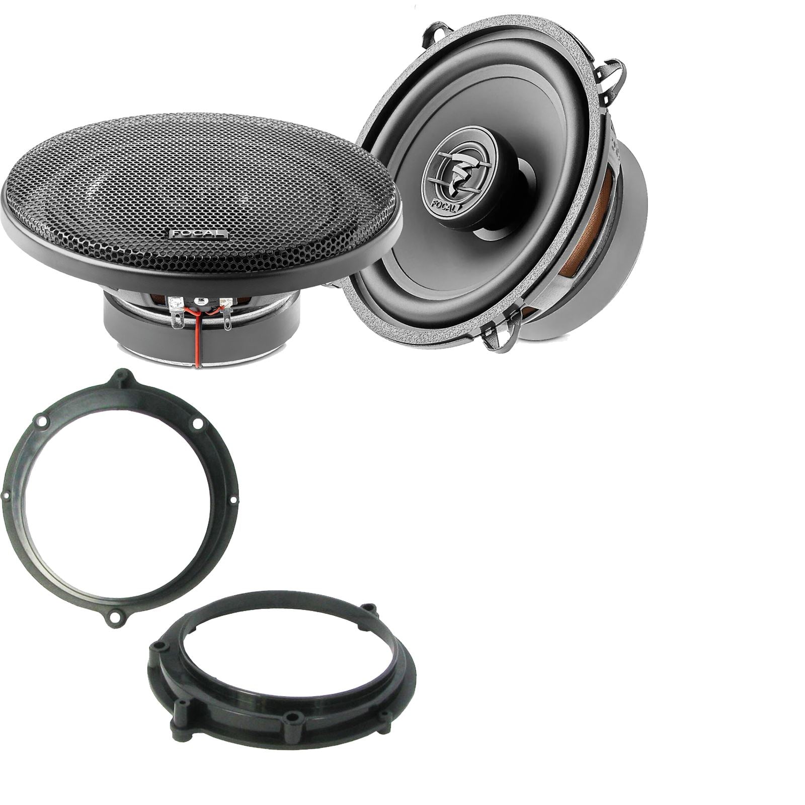 Focal Auditor ACX130 130mm/13cm/5.25" Car Coaxial Speakers (Pair Max 200 watts) Fits Audi A4 1994-00