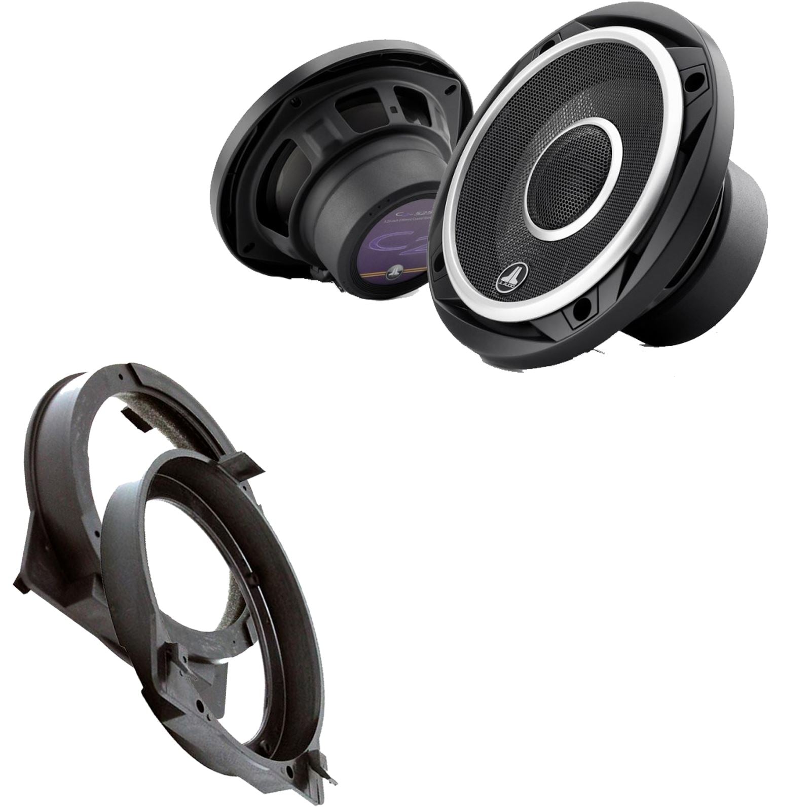 JL Audio C2-525X 2-Way 130mm/13cm/5.25" Coaxial Speakers (Per Pair 450 Watts) Fits Honda Jazz <-2008