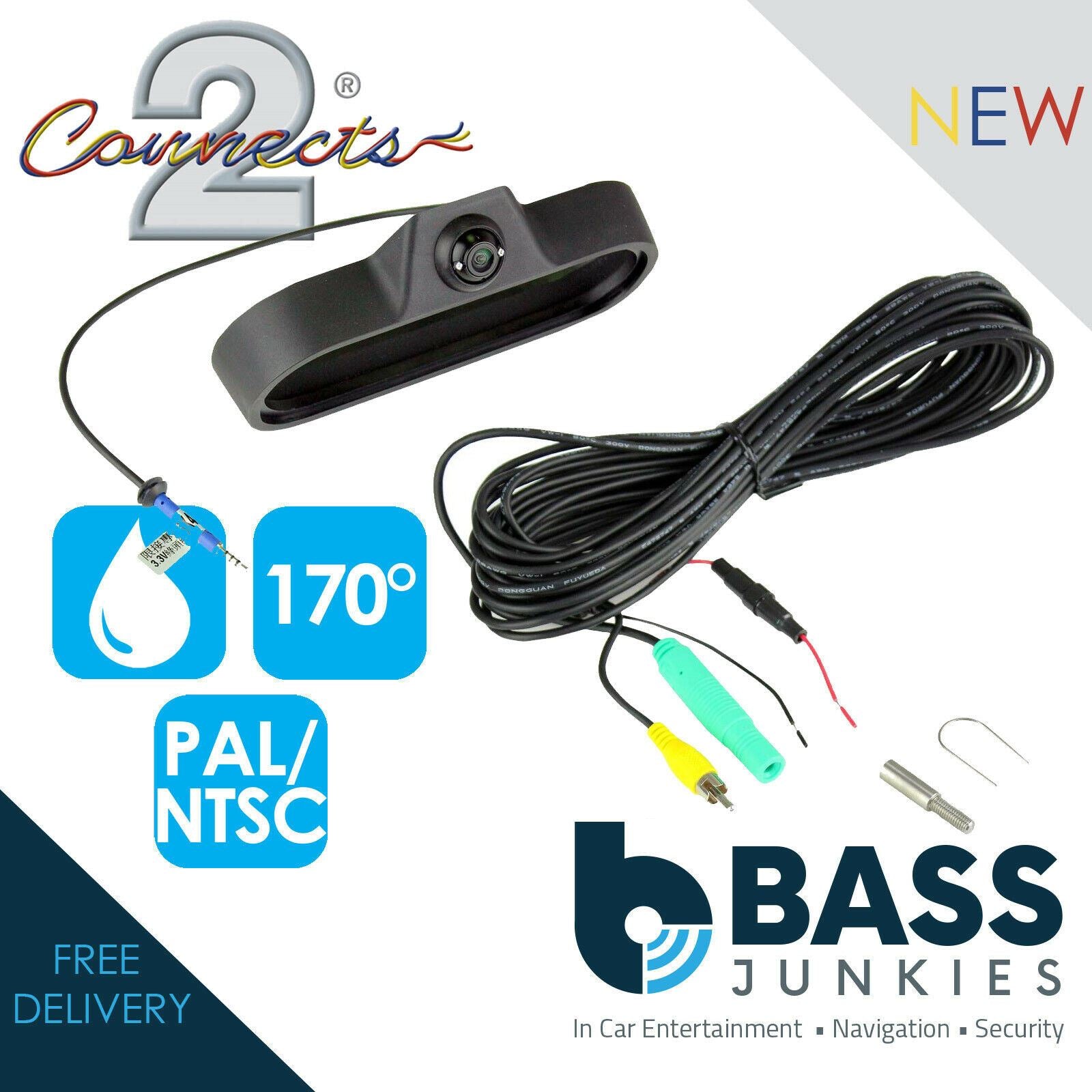 Opel/Vauxhall Reversing Camera Collar for use with 2001 to 2014 Vivaro Models