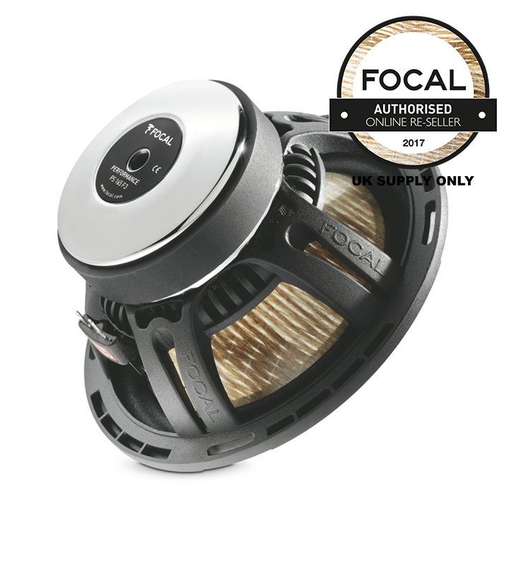 Focal PS165F3E - PERFORMANCE FLAX SERIES 165mm 6.5" 320 Watts 3 Way Car Component Kit