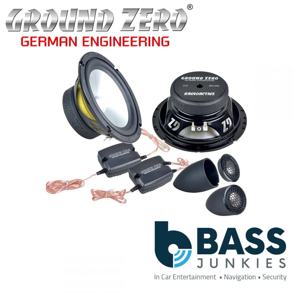 Ground Zero GZRC 165AL-IV - 16,5 cm / 6.5" 2 Way compo - 190 W Peak - 25 mm / 1" Tweeter