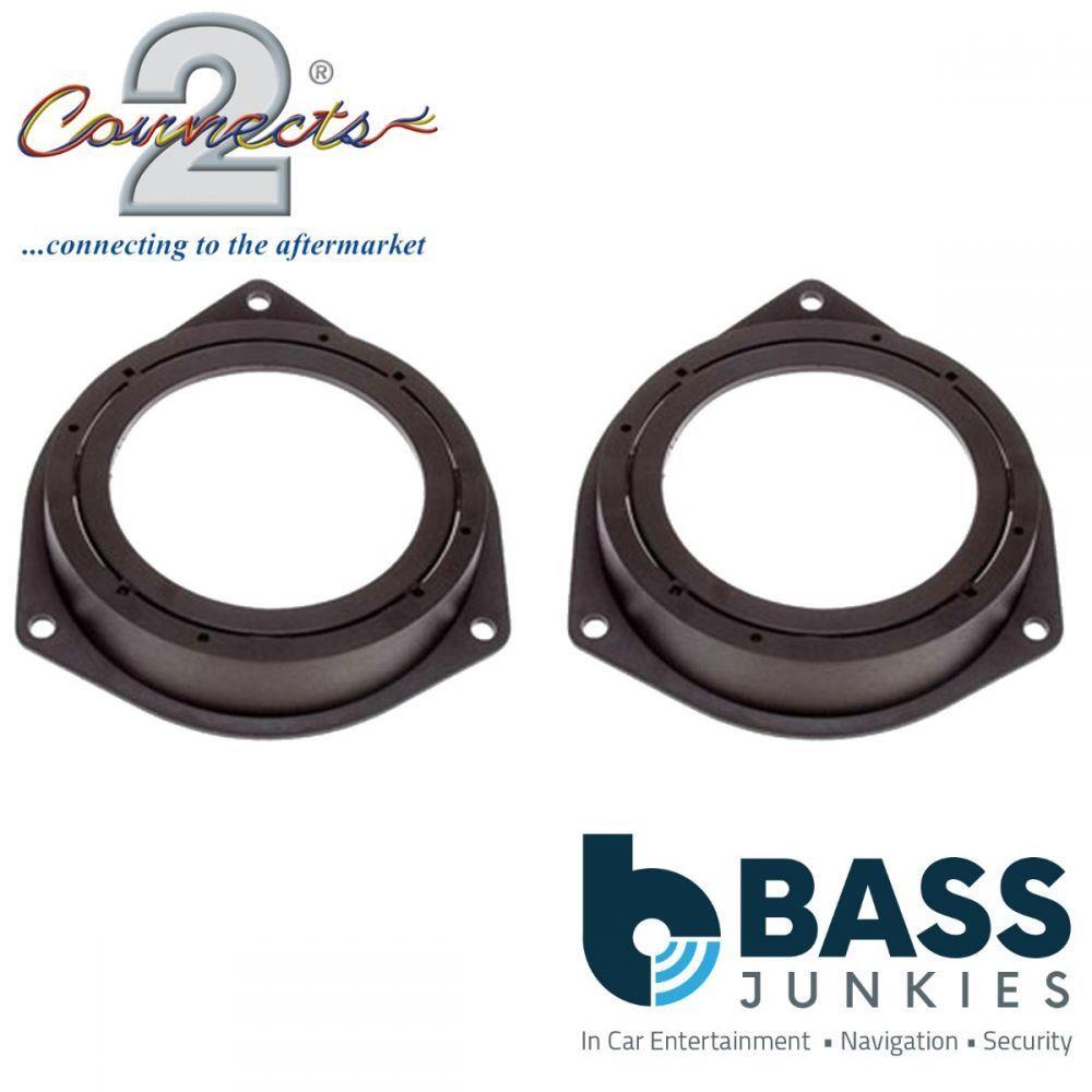 Alpine S-S40 S-Series 100mm/10cm/4" 2-Way Coaxial Car speakers (Per Pair Max 240|90 watts RMS) Fits Fiat Qubo 2008-18 | 500 07-14 | Bravo 07-14 | Fiorino 08-21 | Punto 12-21 | Grande-Punto 05-09