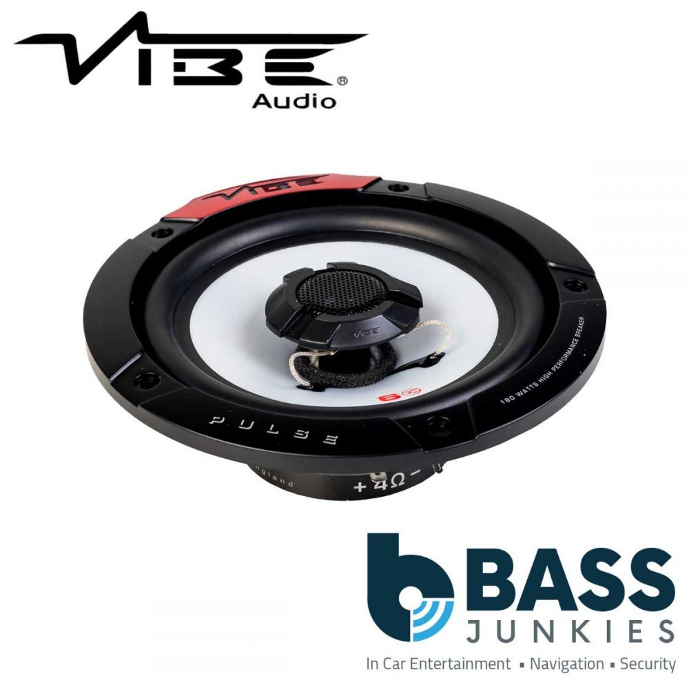 Vibe PULSE 6 2 Way 360 Watts a Pair 6.5" 17cm 165mm Car Van Door Shelf Speakers
