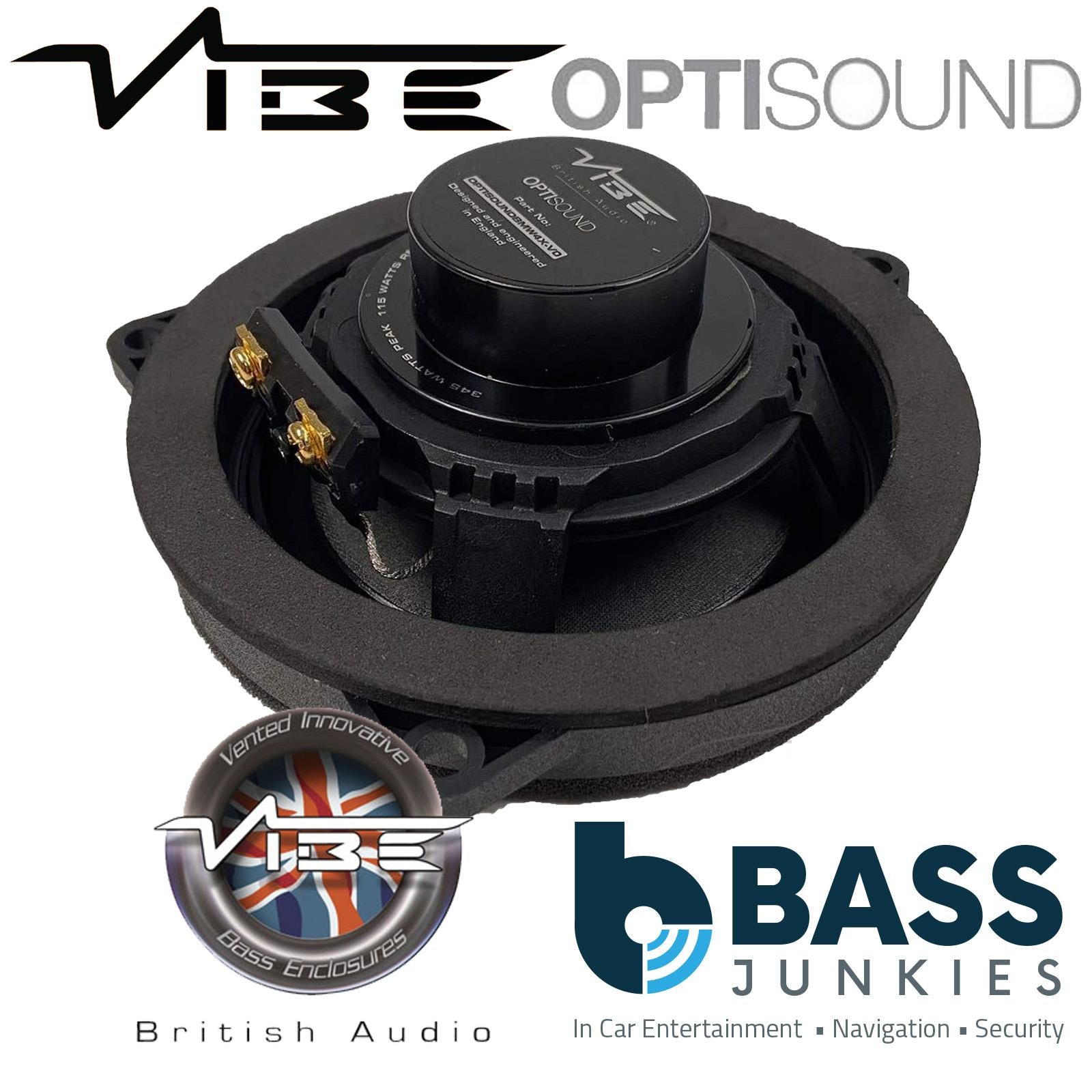 VIBE BMW X1,X3 & 1,3,4,5,6 Series 2-Way Component Car Speaker Upgrade Kit