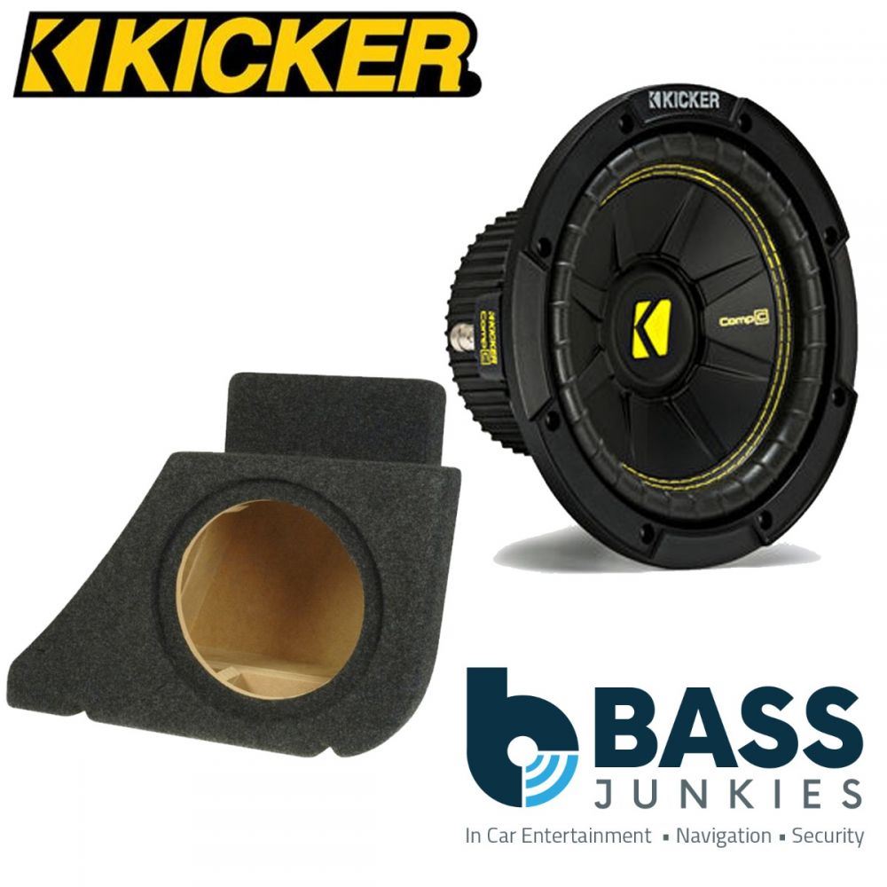 Skoda Octavia I Kombi Kicker CWCS104 - CompC 10" 25cm 500 Watts Car Subwoofer Custom Bass Box Kit