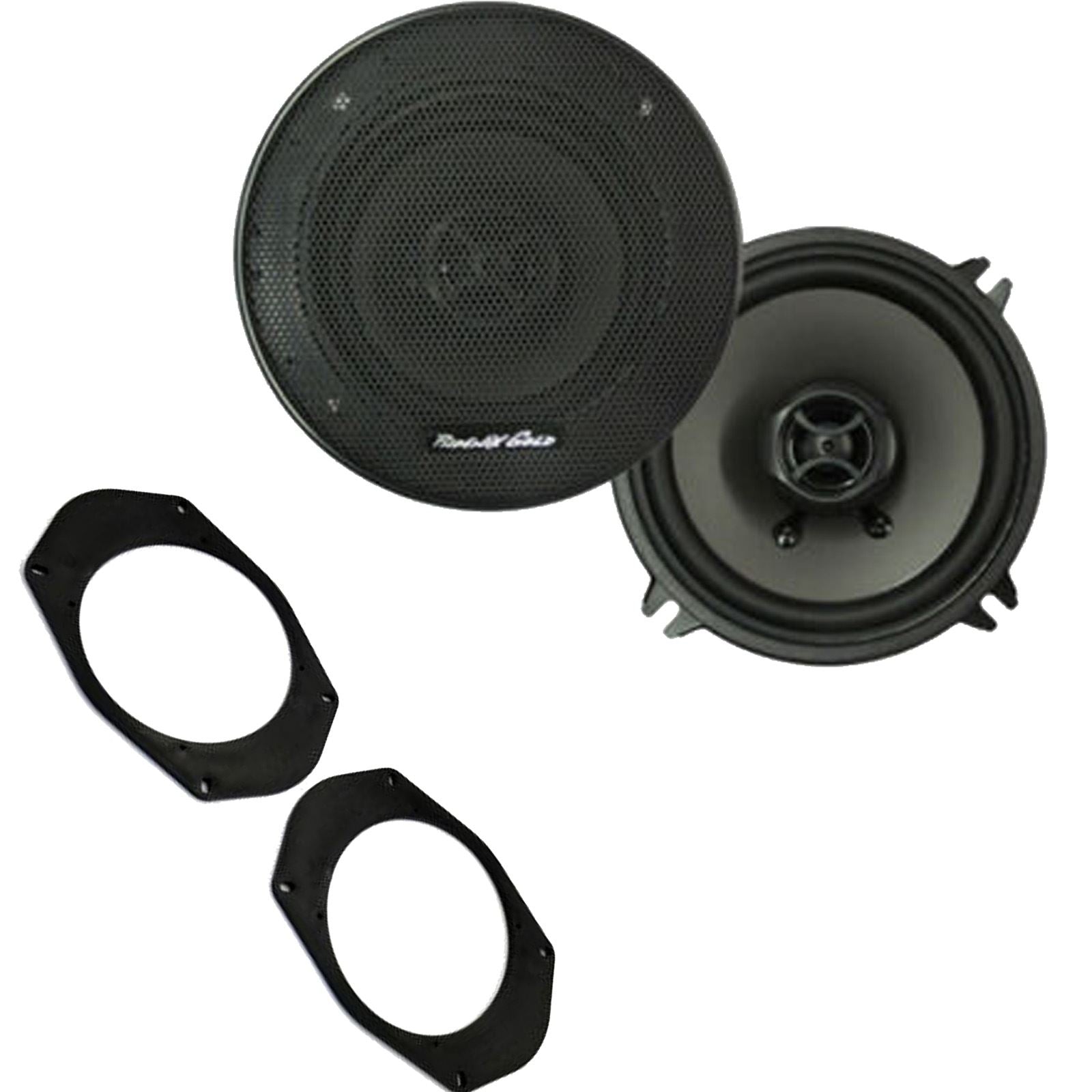 Phoenix Gold Z5CX 2-Way 130mm/13cm/5.25" Coaxial Speakers (Per Pair 280 Watts) Fits Jeep Wrangler 1997-06