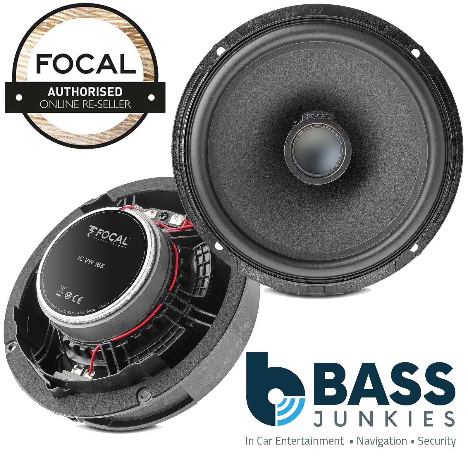 Focal ICVW165 - 6.5" 16.5cm 2-Way 240 Watts VW Replacement Car Door Speakers