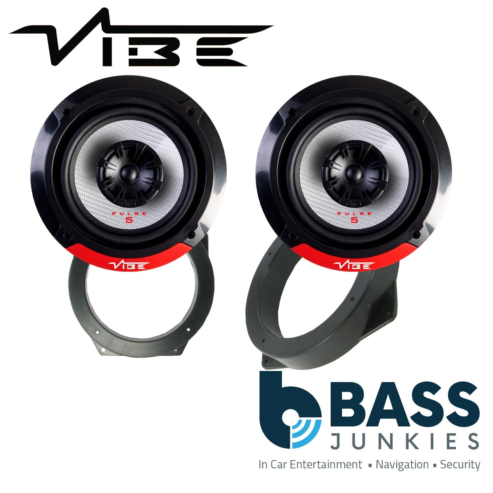 Vibe PULSE5-V3 Coaxial Speakers Fits BMW Mini 2001-06 | 3-Series 01-04
