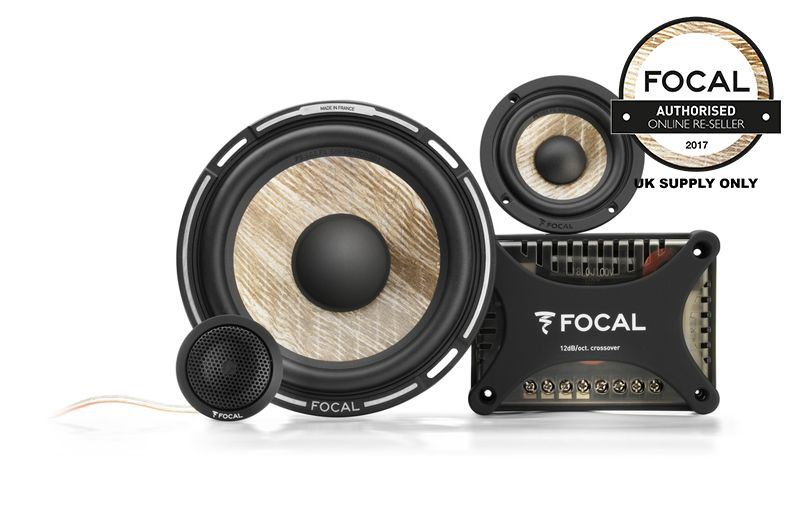 Focal PS165F3E - PERFORMANCE FLAX SERIES 165mm 6.5" 320 Watts 3 Way Car Component Kit
