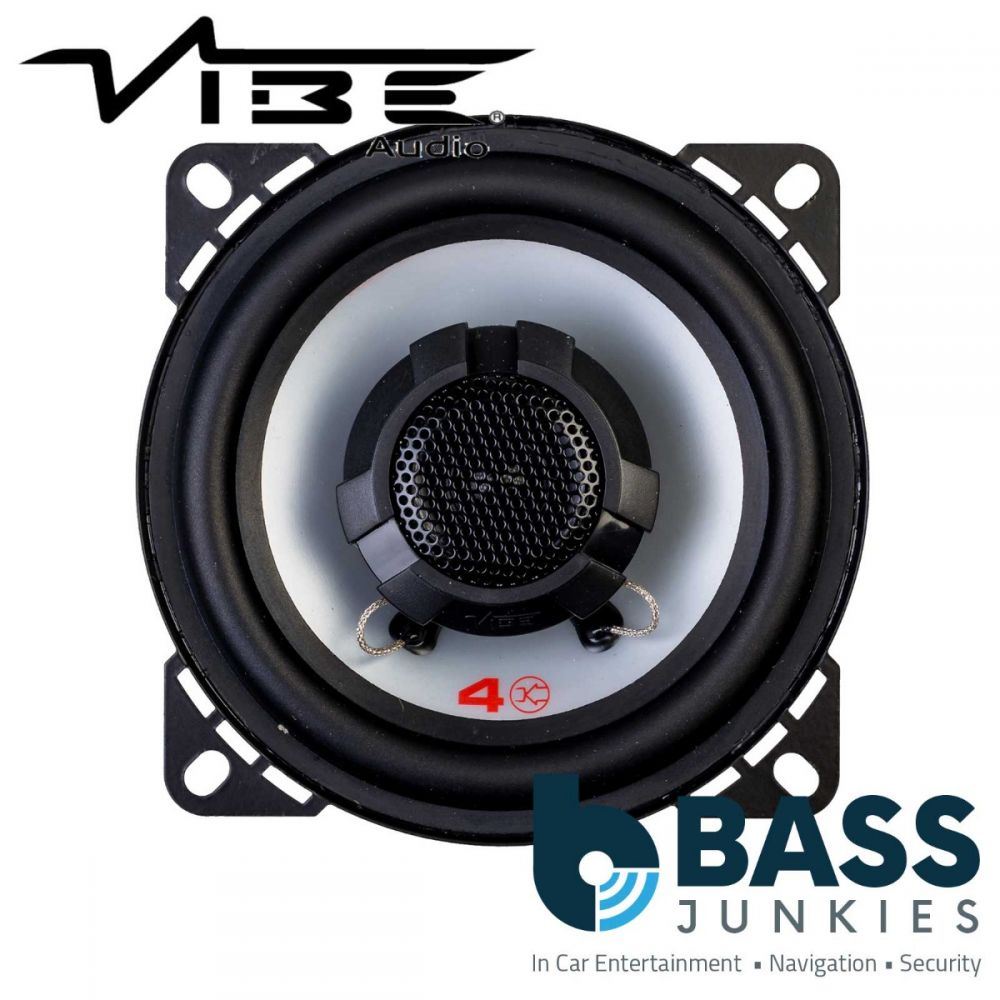 Vibe PULSE 4 - 2 Way 240 Watts a Pair 4" 10cm 100mm Car Van Door Shelf Speakers