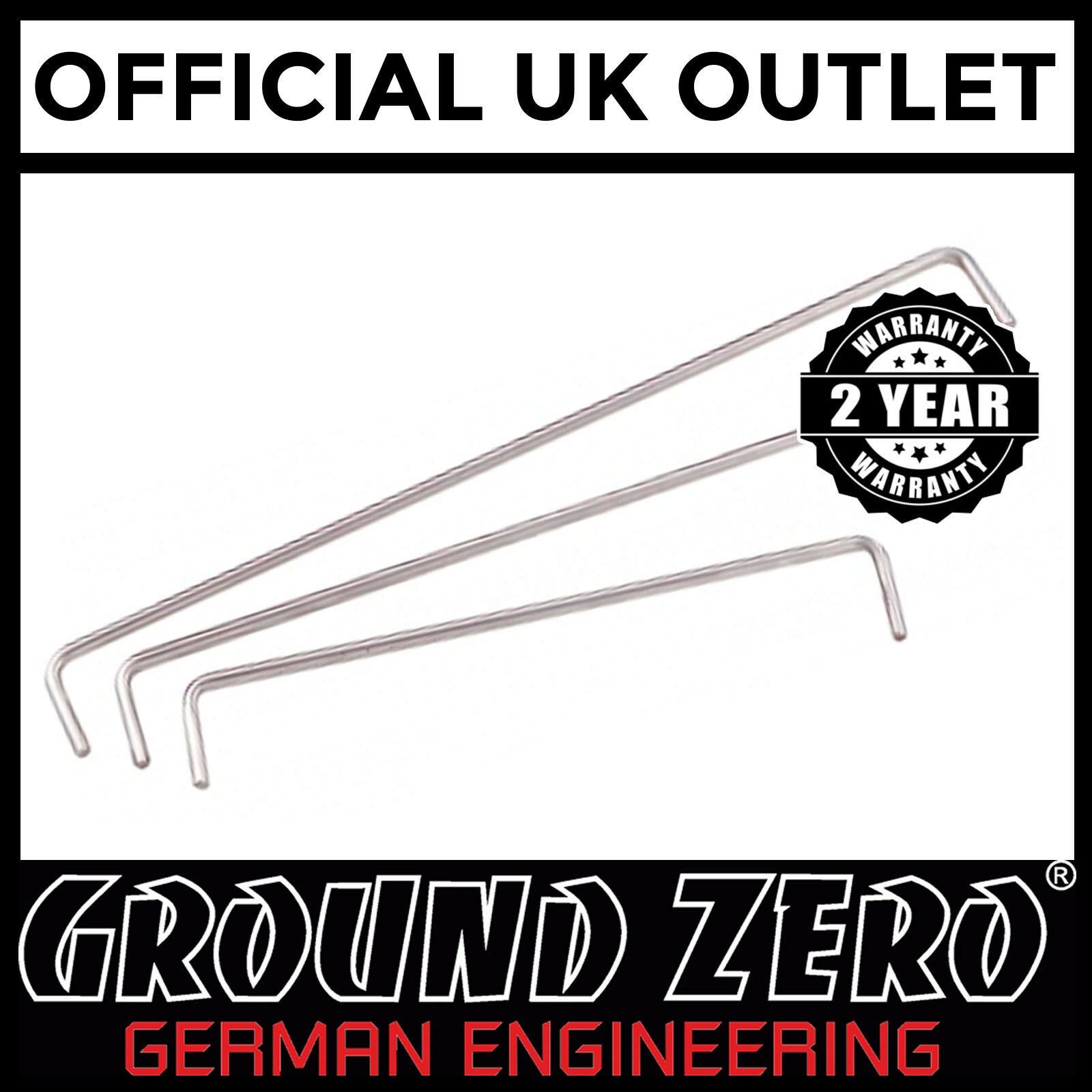 Ground Zero GZBRK 425 - 8mm bracket for high excursion sub length 425mm, H 50mm
