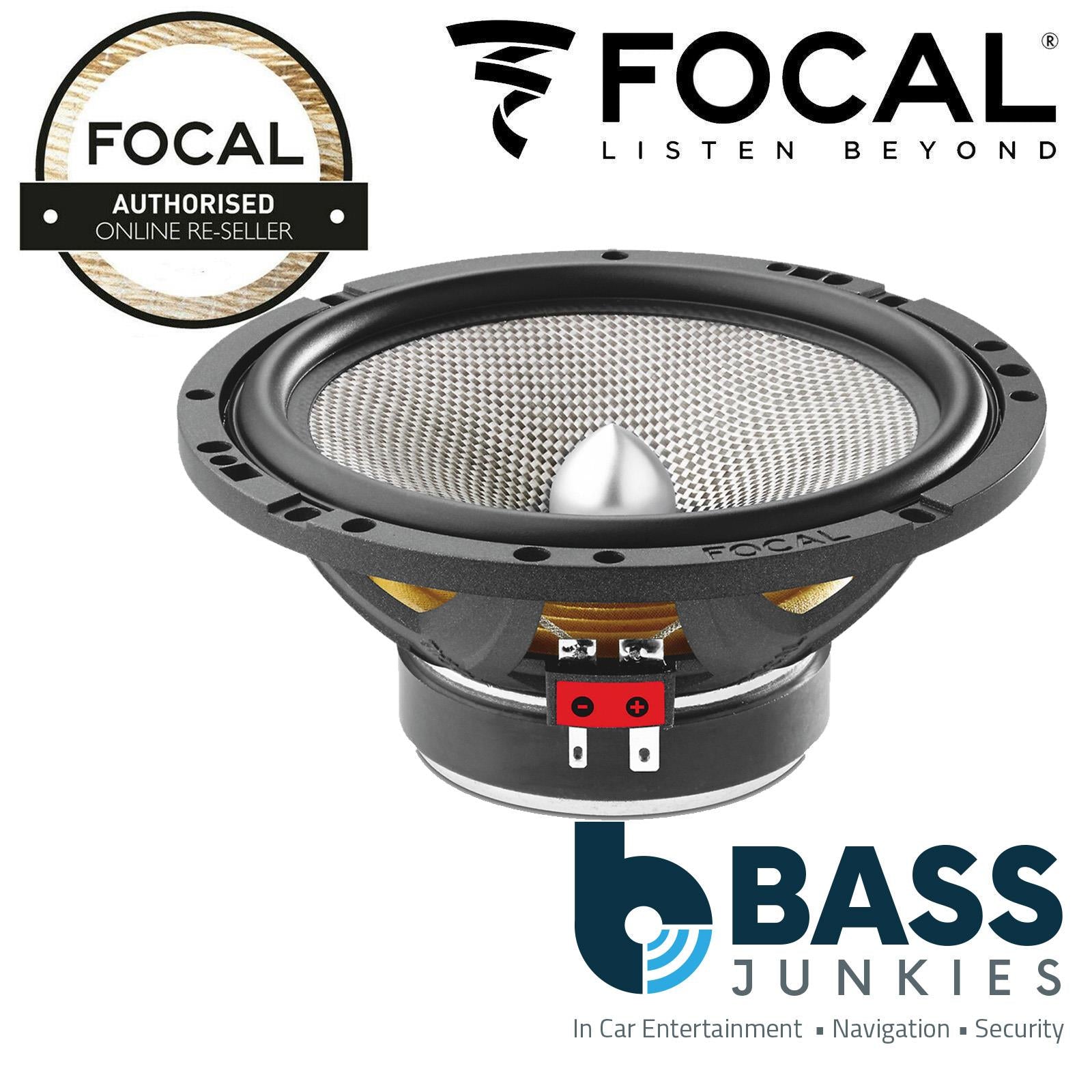 Focal 165AS - ACCESS Series 160 Watts 165mm 6.5" 2 Way Car or Van Component Kit Speakers