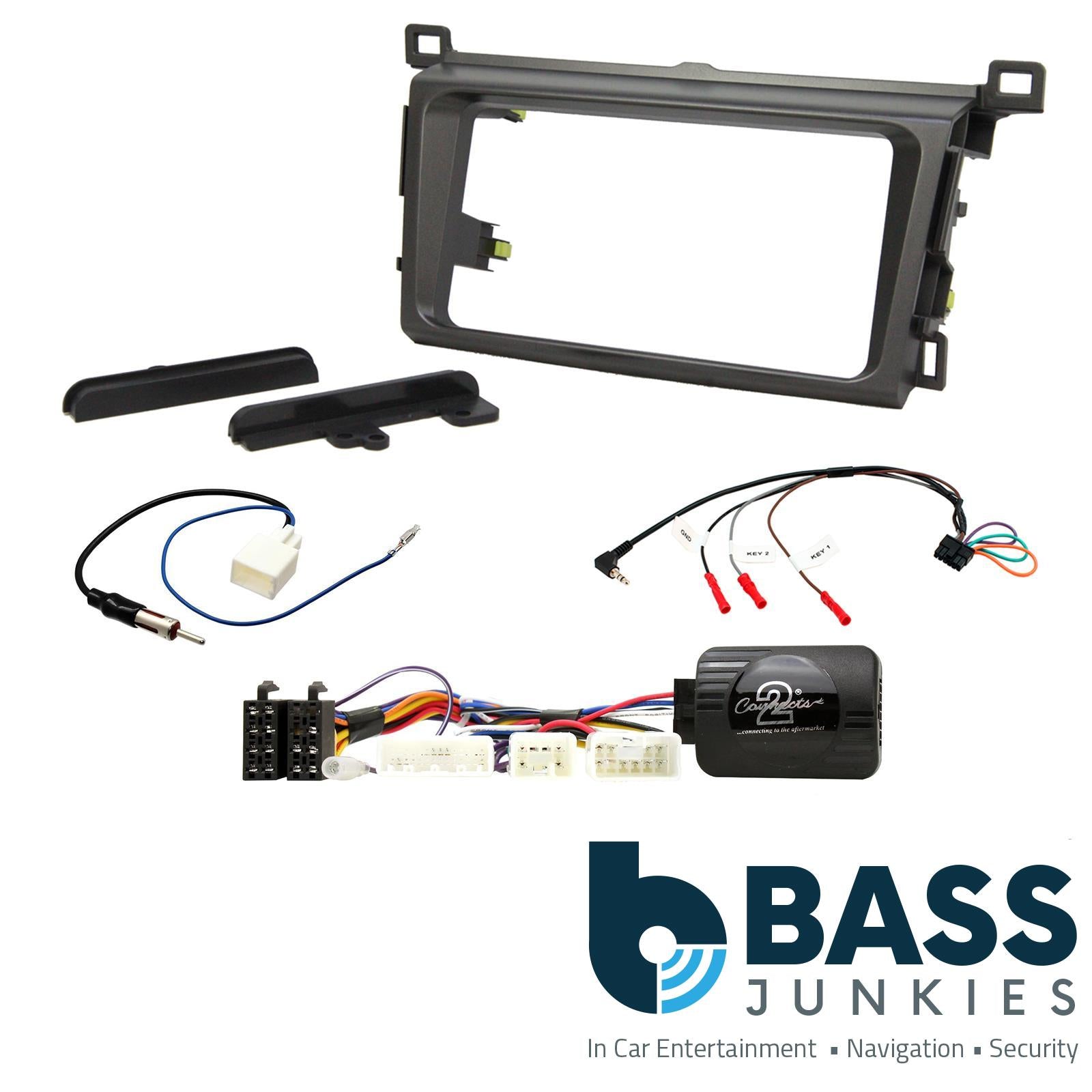 Connects2 CTKTY07 - Toyota RAV4 2013 Onwards Double Din Fascia Installation Kit