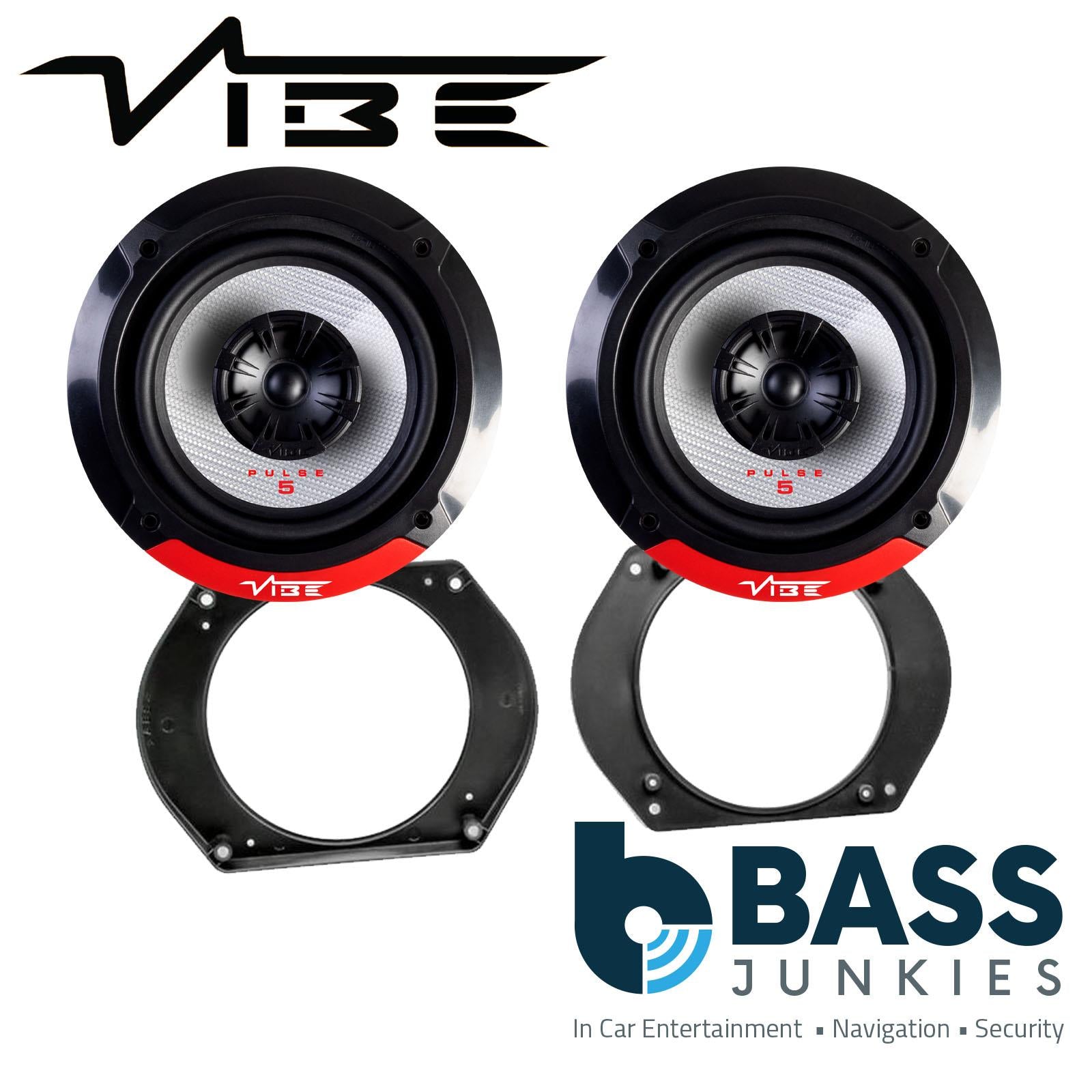 Vibe PULSE5-V3 Coaxial Speakers Fits Fiat Brava 1995-01 | Bravo 95-01 | Marea 96-02 | Multipla 99-10