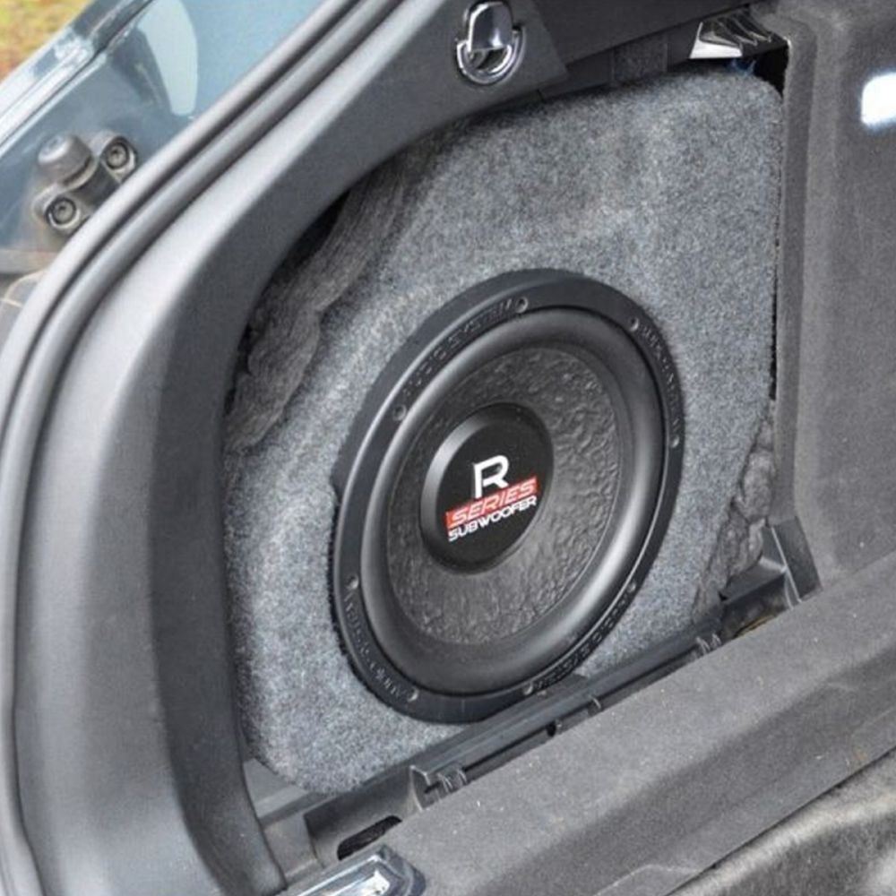 T1 Audio - Audi A4 B8 Avant Estate 2008 Onward Left Arch Custom Fit 10" Car Sub Subwoofer Bass Box