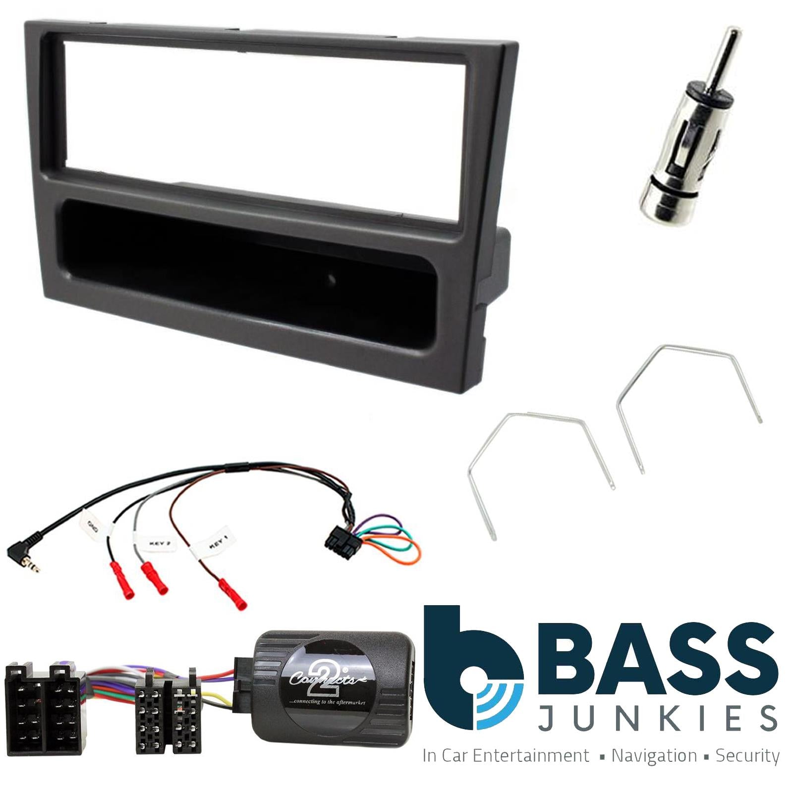Connects2 CTKVX28 - Vauxhall Astra 2004-2010 Double Din Fascia Installation Kit