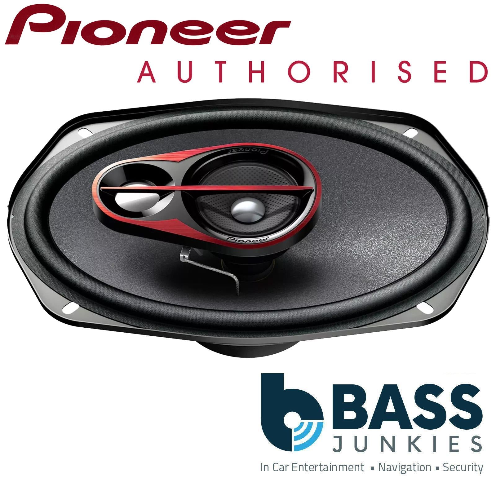 Pioneer TS-R6951S 800 Watts 3 Way 6x9" Rear Parcel Shelf Car Speakers