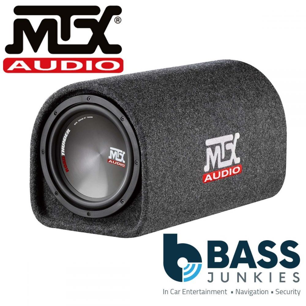 MTX RT8PT - 8" 20cm 360 Watts Road Thunder Series Amplified Powered Car  Bass Tube