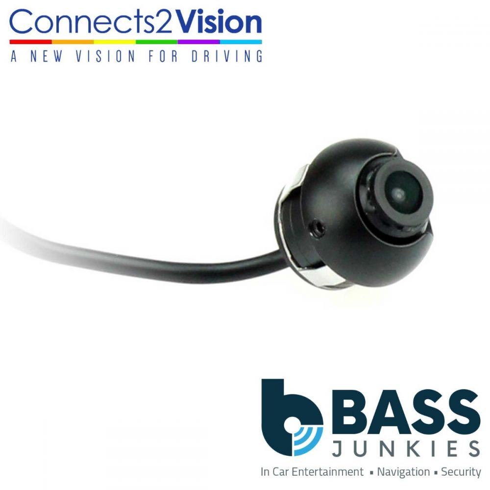 Connects2 CAM-8 - Colour CMOS 360 Degree Rear View Reversing Camera with Guidelines