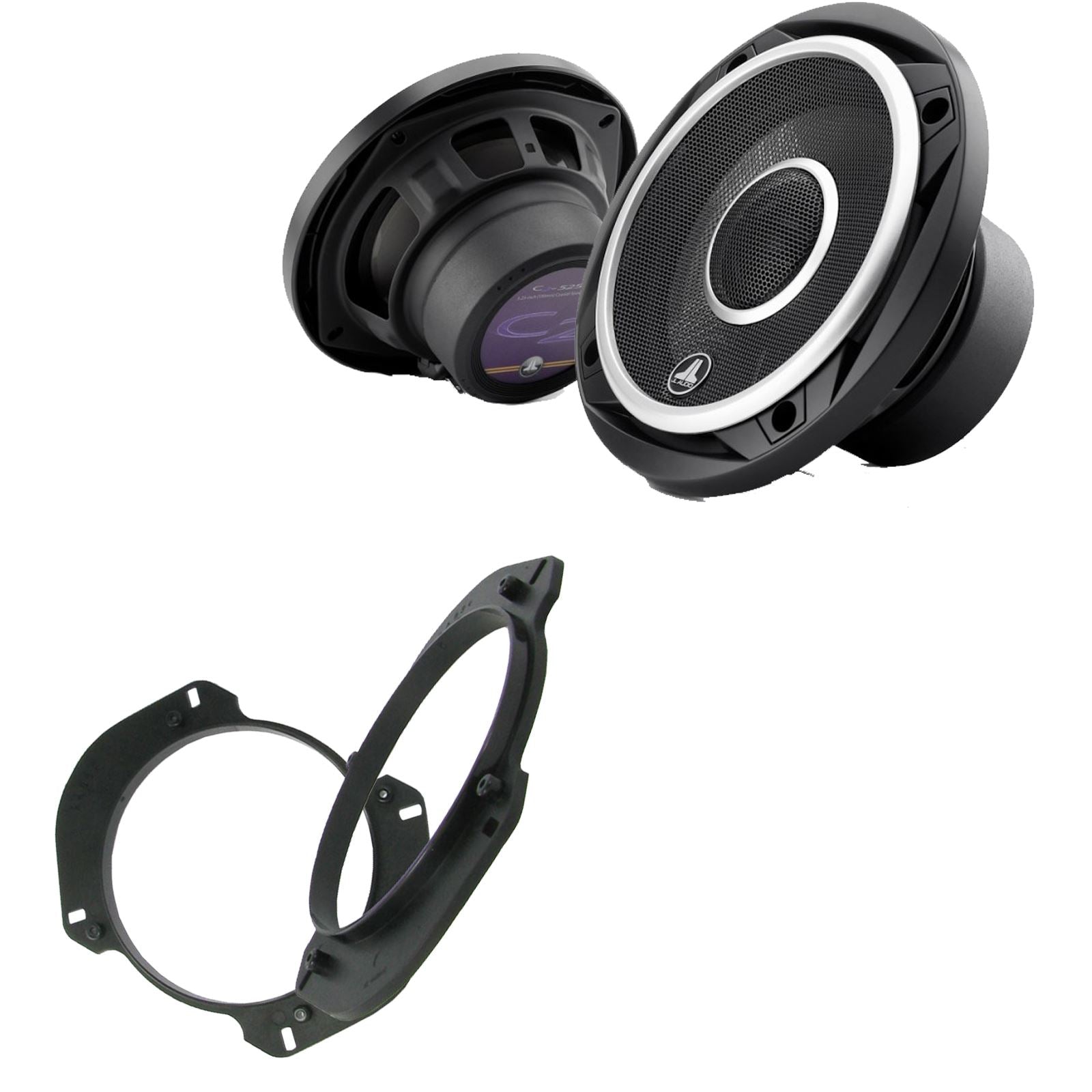 JL Audio C2-525X 2-Way 130mm/13cm/5.25" Coaxial Speakers (Per Pair 450 Watts) Fits Alfa Romeo GTV 1994-05 | Spider 94-00