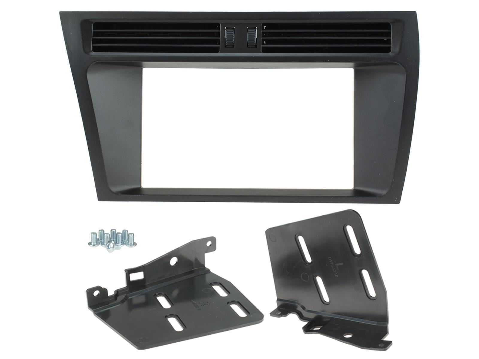 Grundig 6.8" Apple Android Double Din Stereo Fitting Kit + Steering Wheel Stalk Controls to fit Audi A4 2008-15 | Audi A5 2008-15
