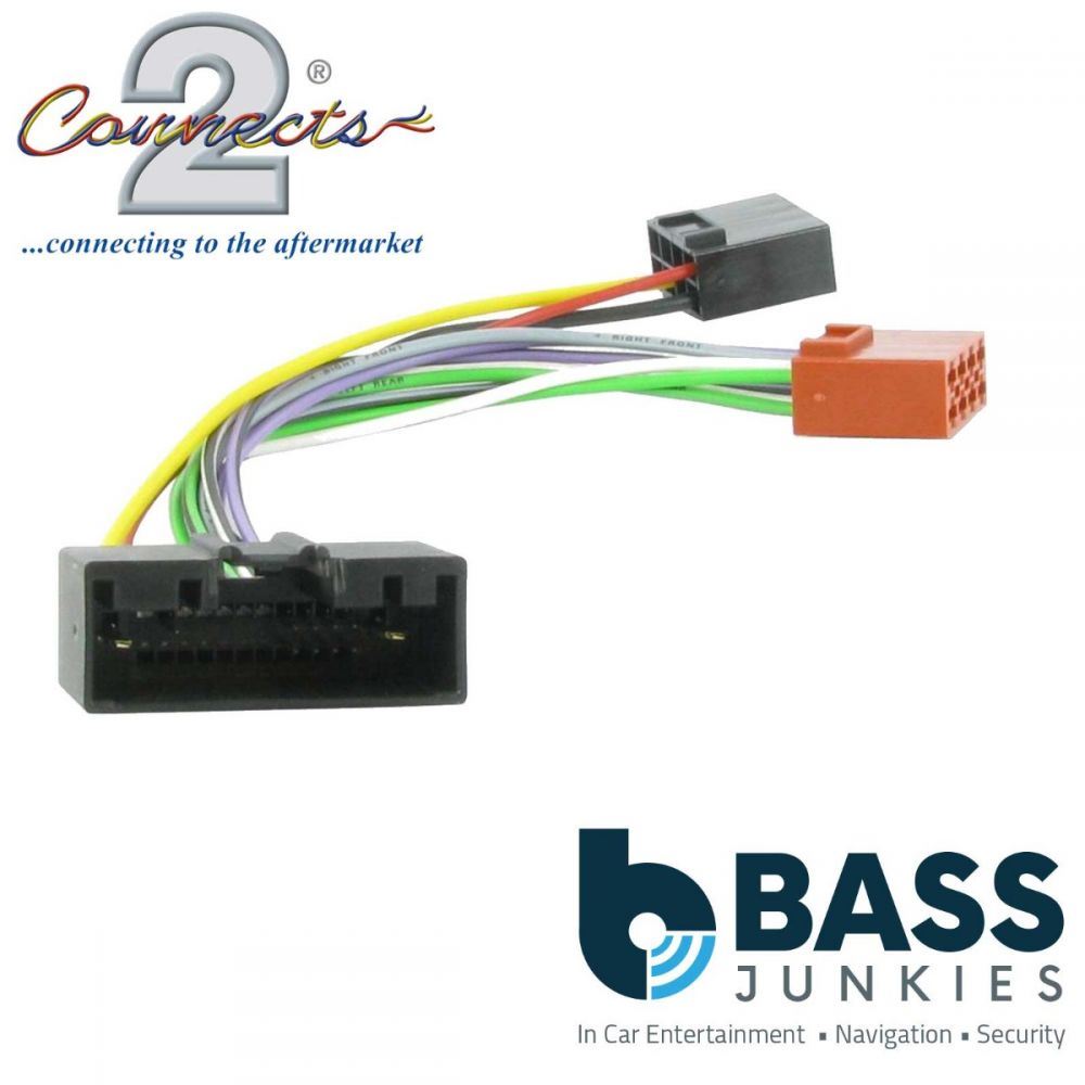 Connects2 CT20FD09 - FORD Varied Vehicle ( Without OEM Aux )  Car Stereo Radio ISO Harness Adaptor Wiring