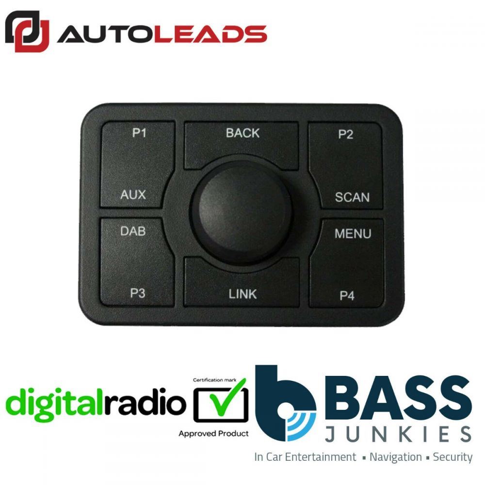 Autoleads ADI-100 - Universal Car Stereo DAB+ Add On DAB Radio Tuner Receiver & Aerial
