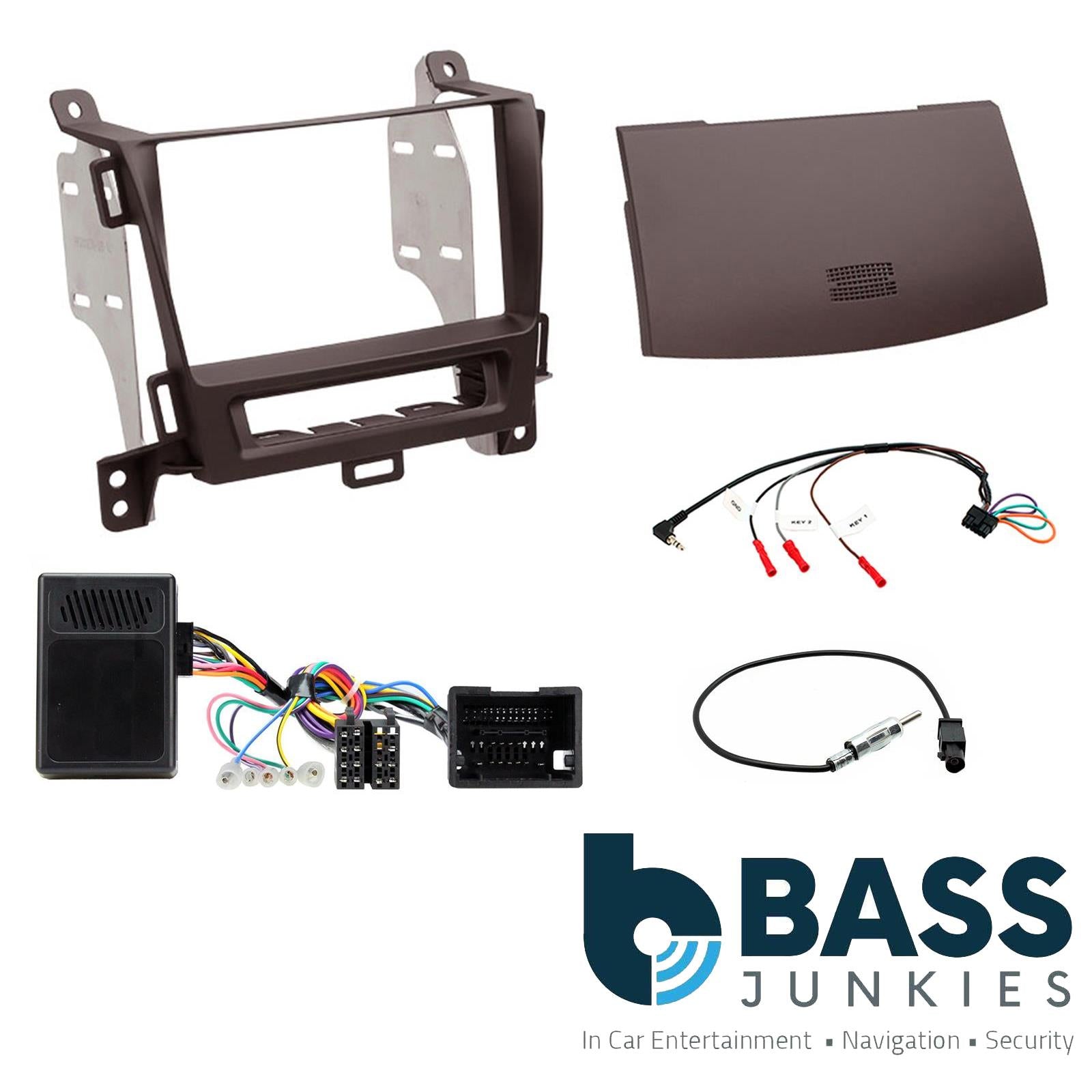 Connects2 CTKVX21 - Vauxhall Zafira-Tourer 2012 Onwards Double Din Fascia Installation Kit