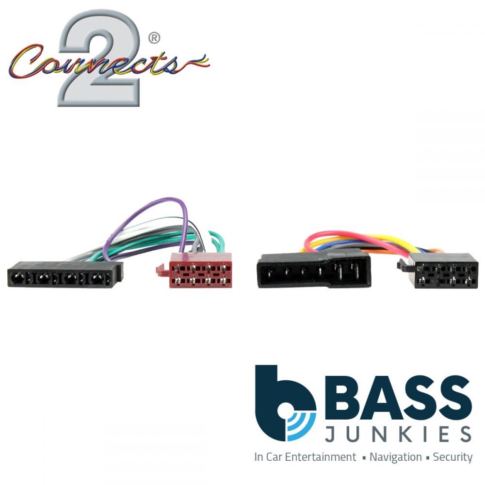Connects2 CT20UV06 - ISO to DIN Car Stereo Radio Harness Adaptor Wire Cable Lead