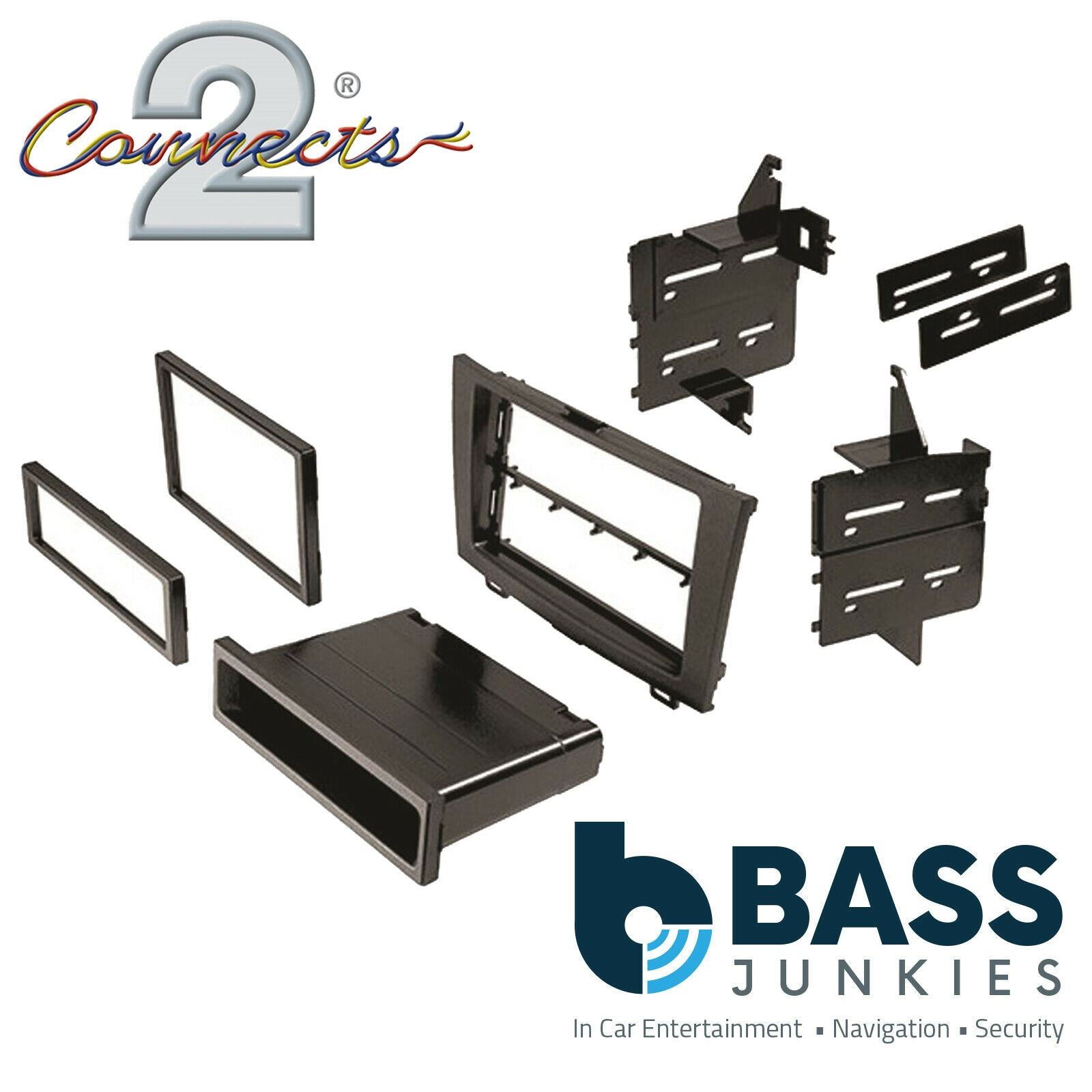 Connects2 CT24HD20 - Honda CR-V 2007 - 2011 Single/Double Din Fascia Panel
