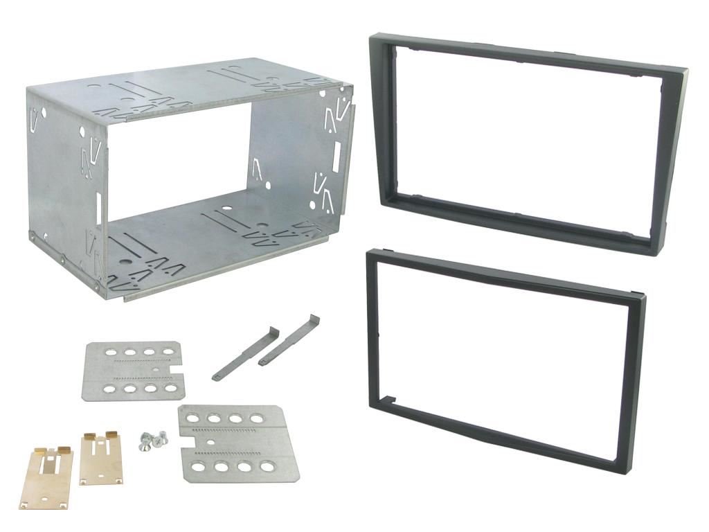 SONY 6.2" Screen Blutooth Double Din Stereo Fitting Kit + Steering Wheel Stalk Controls to fit Vauxhall Corsa 2004-06 | Vauxhall Meriva 2005-10 | Vauxhall Signum 2005-08 | Vauxhall Tigra 2004-09 | Vauxhall Vectra 2004-08