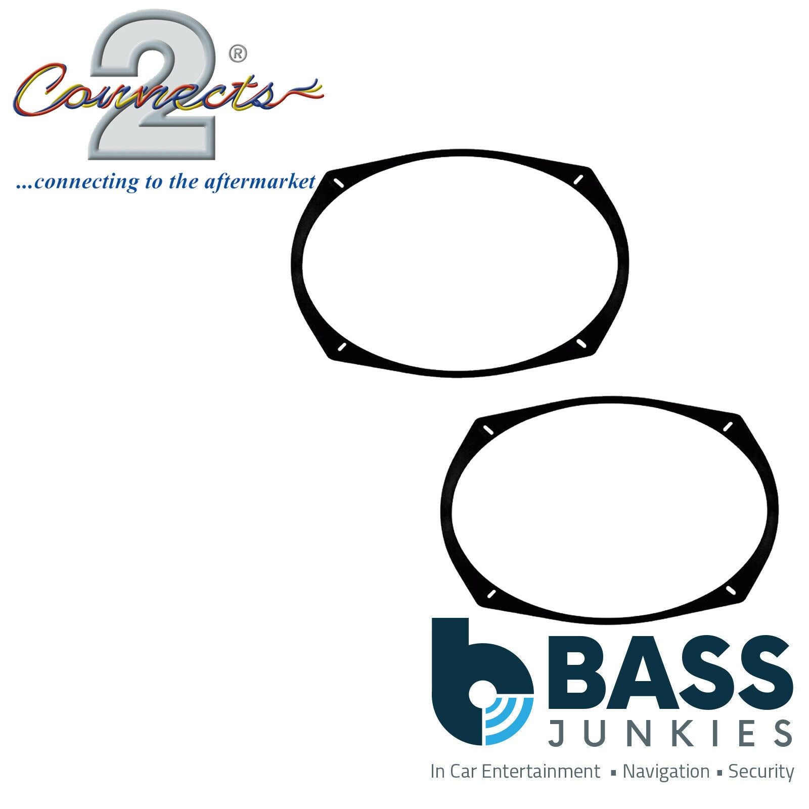 Connects2 CT25UV12 Universal Speaker Spacers 6" x 9"